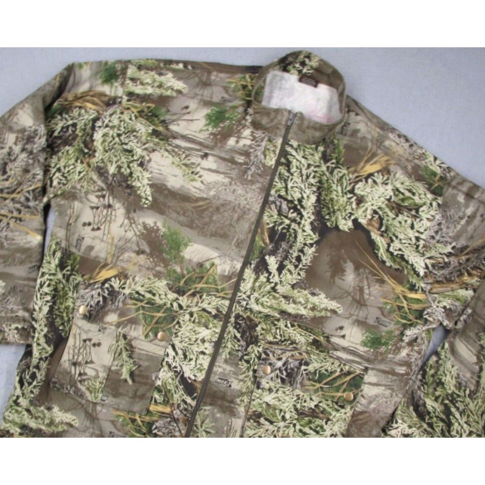Etro VINTAGE Spartan Outdoors Mens 2XL Jacket Green CAMO Full Zip Bomber Jacket Size US XXL / EU 58 / 5 - 2 Thumbnail