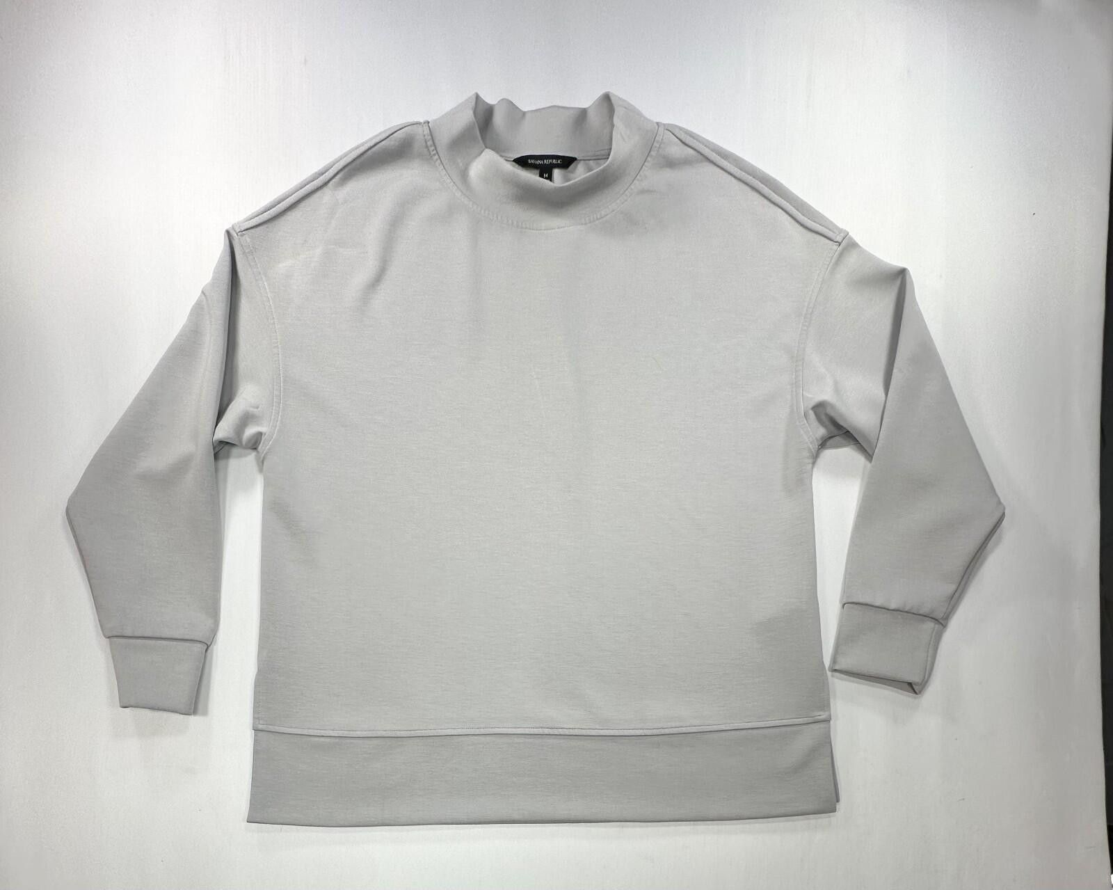 Banana Republic Banana Republic Long Sleeve Scuba Tunic Gray Womens M Size M / US 6-8 / IT 42-44 - 1 Thumbnail
