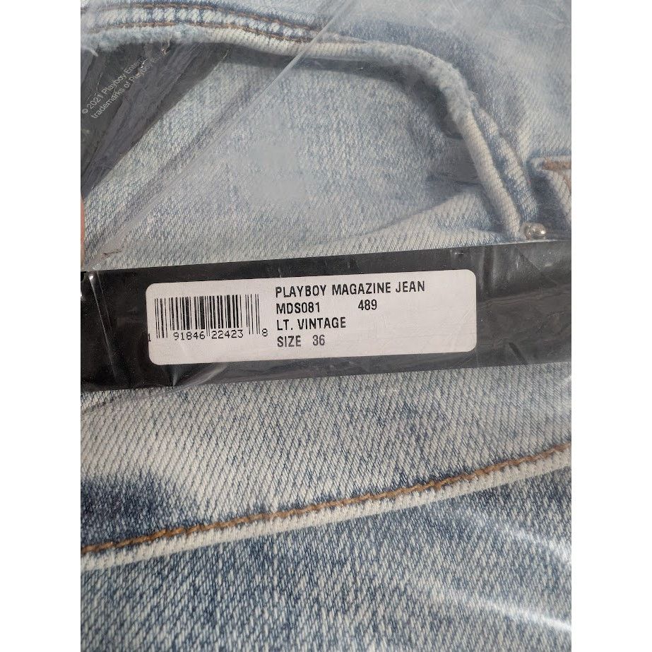 Amiri o1rshd1 Q:3 / Playboy Magazine Jean in LT.Vintage Size US 36 / EU 52 - 20 Thumbnail