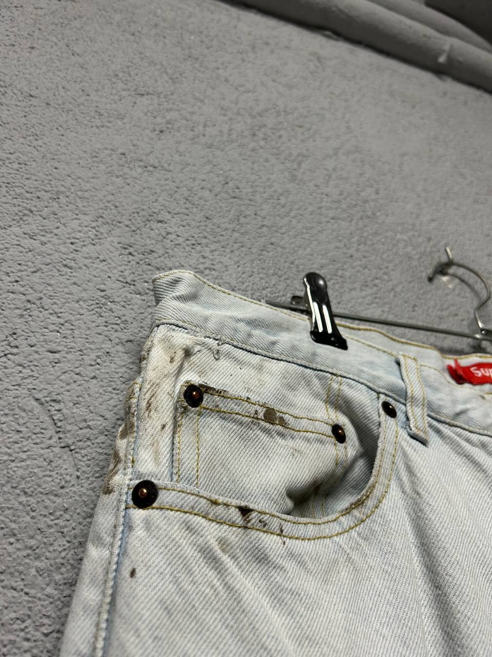 Supreme Supreme mens regular fit jeans size W 32 Size US 32 / EU 48 - 2 Thumbnail
