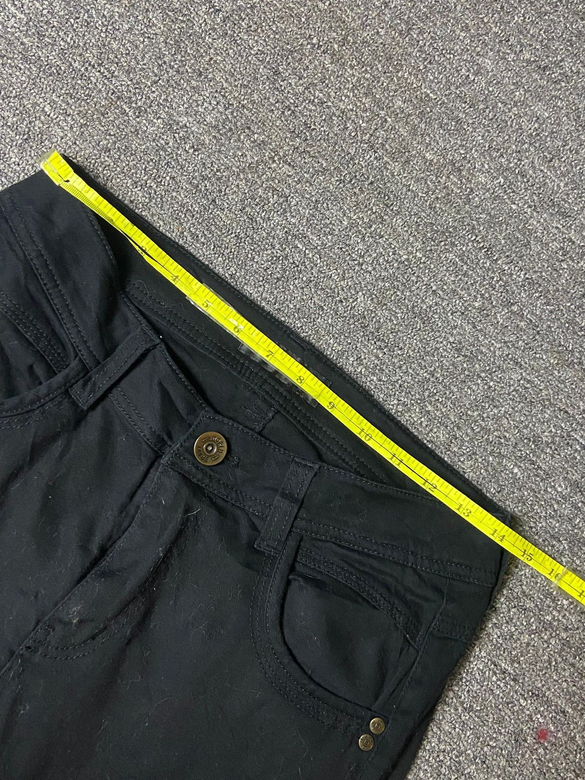 Hysteric Glamour × Japanese Brand × Vintage DAILY TOPICS Brand Ripped Pants (128) Size US 28 / EU 44 - 8 Thumbnail