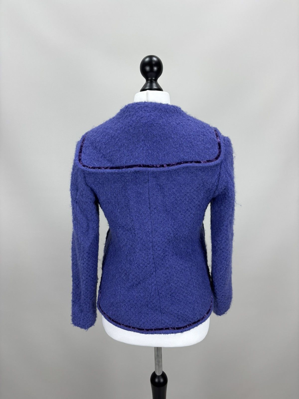 John Galliano Womens blazer John Galliano Size M Color Purple Size M / US 6-8 / IT 42-44 - 7 Thumbnail