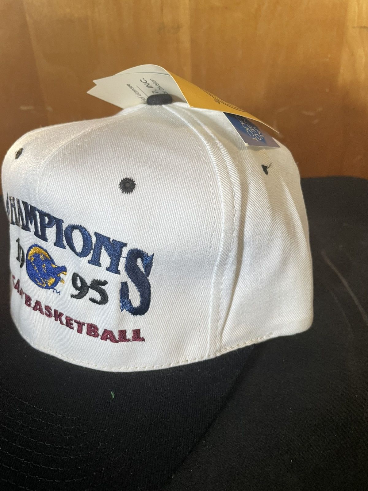 Logo 7 Vintage UCLA Bruins 1995 NCAA Champions Logo 7 Snapback Hat Size ONE SIZE - 2 Thumbnail