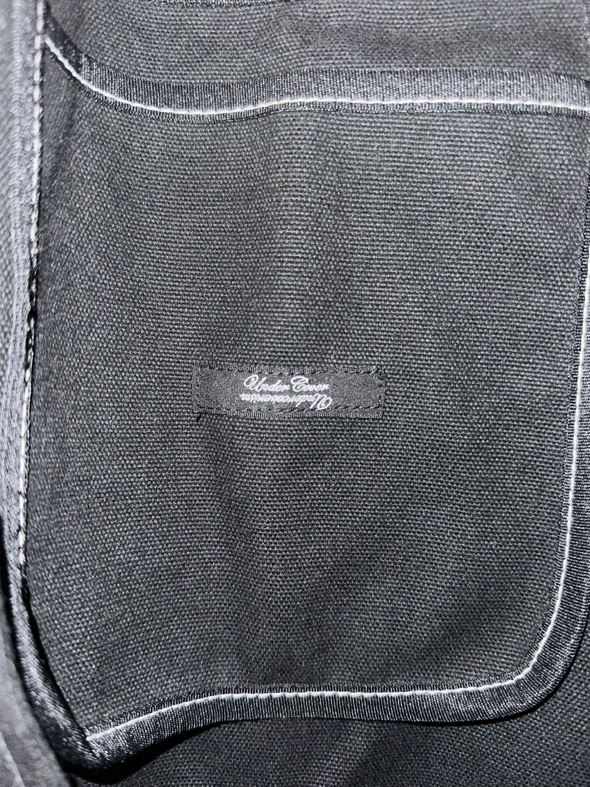 Japanese Brand × Undercover Undercover Tokyo Canvas Tote Bag Black Size ONE SIZE - 2 Thumbnail