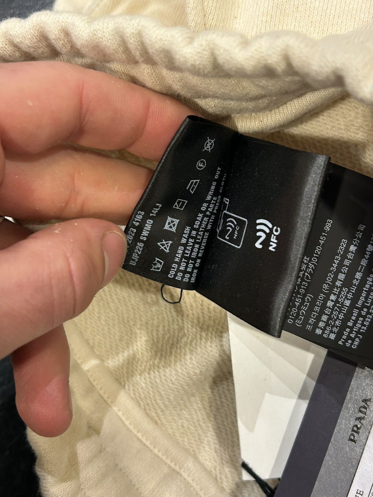 Prada Prada Sweatpants - Natural Size US 30 / EU 46 - 6 Thumbnail