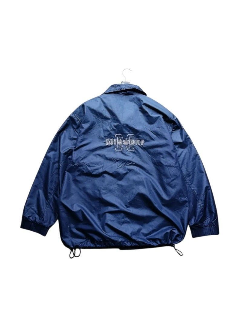 Missoni Vintage Missoni Sports Windbreaker Jacket Size US XL / EU 56 / 4 - 2 Thumbnail