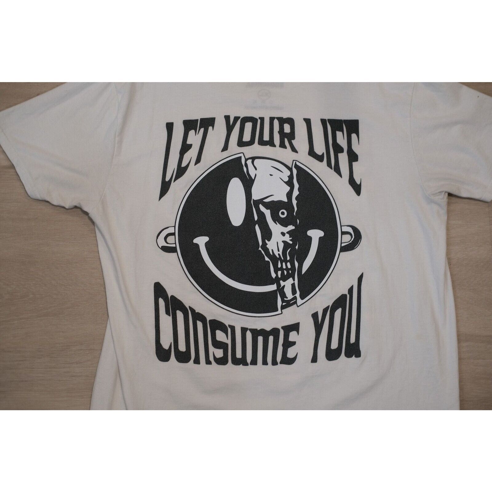 Other Vintage 1990s Sugarhill Body Bags Let Your Life Consume Tee Size US L / EU 52-54 / 3 - 5 Thumbnail