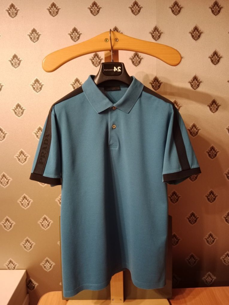 Prada Prada Milano 2019 Polo T-shirt Size US L / EU 52-54 / 3 - 1 Thumbnail