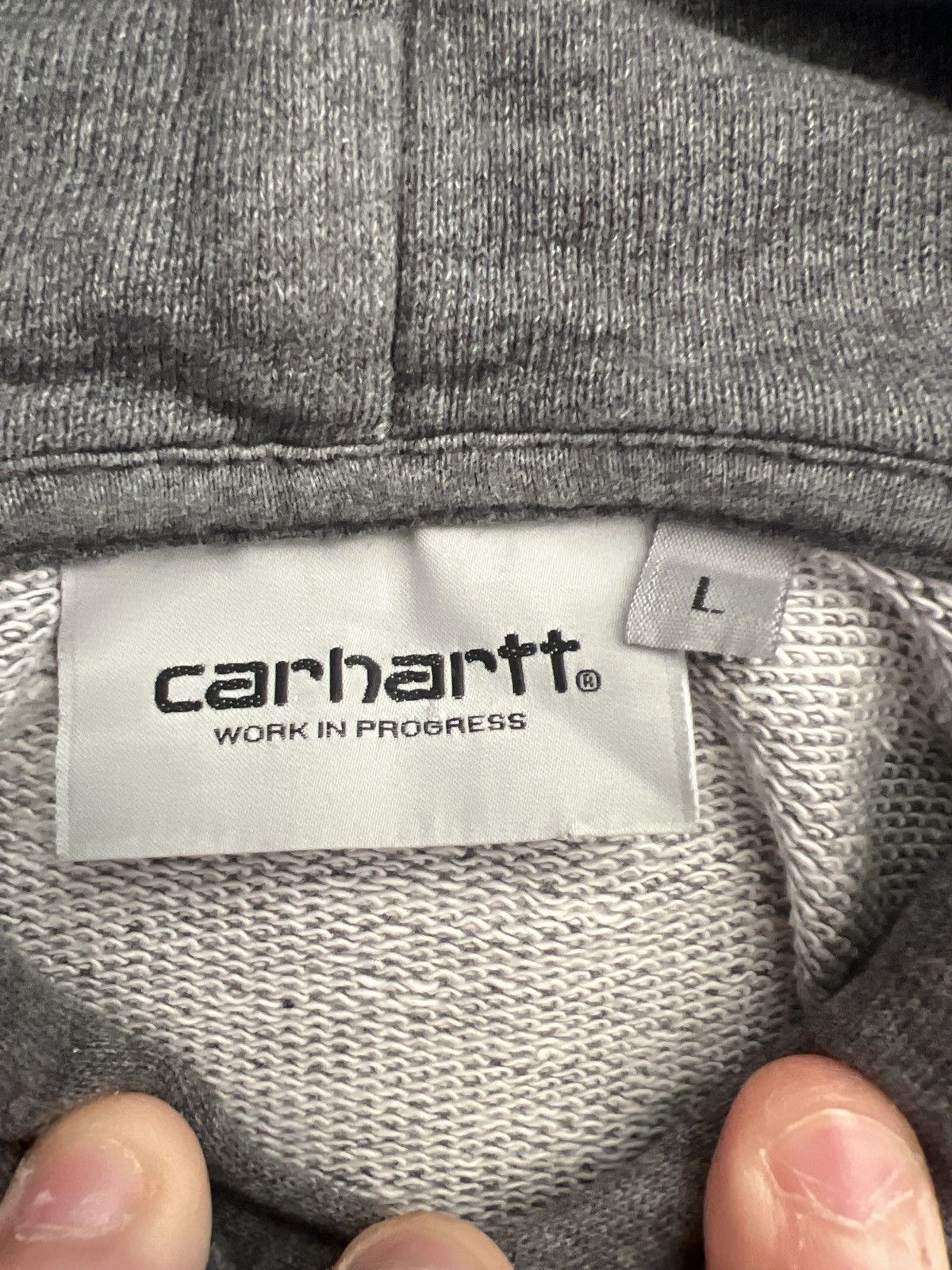 Carhartt × Carhartt Wip × Vintage Carhartt college spell out hoodie Size US L / EU 52-54 / 3 - 1 Thumbnail