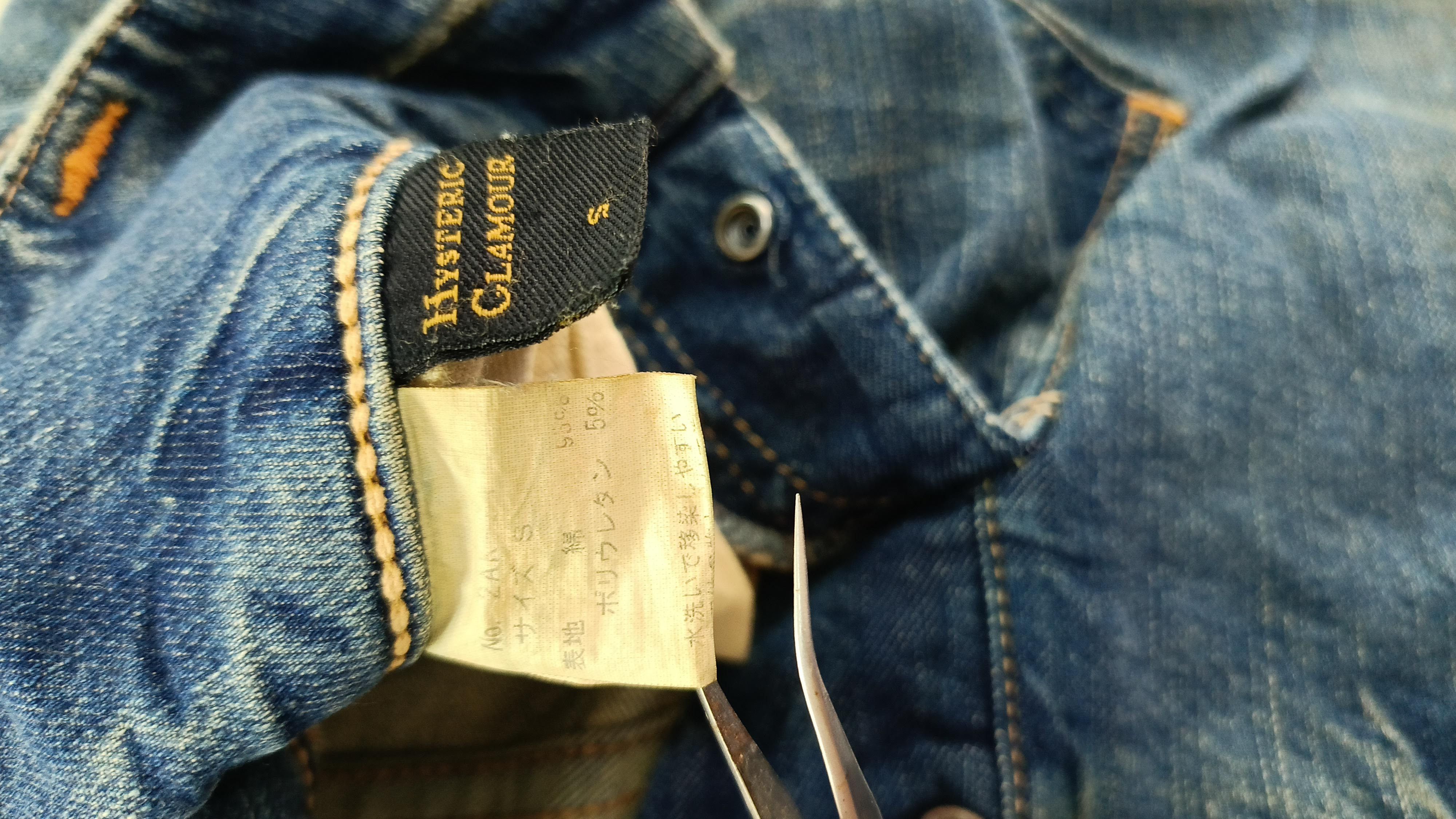Hysteric Glamour Hysteric Glamour Japan denim patched short skirt small VTG Size 27" / US 4 / IT 40 - 11 Thumbnail