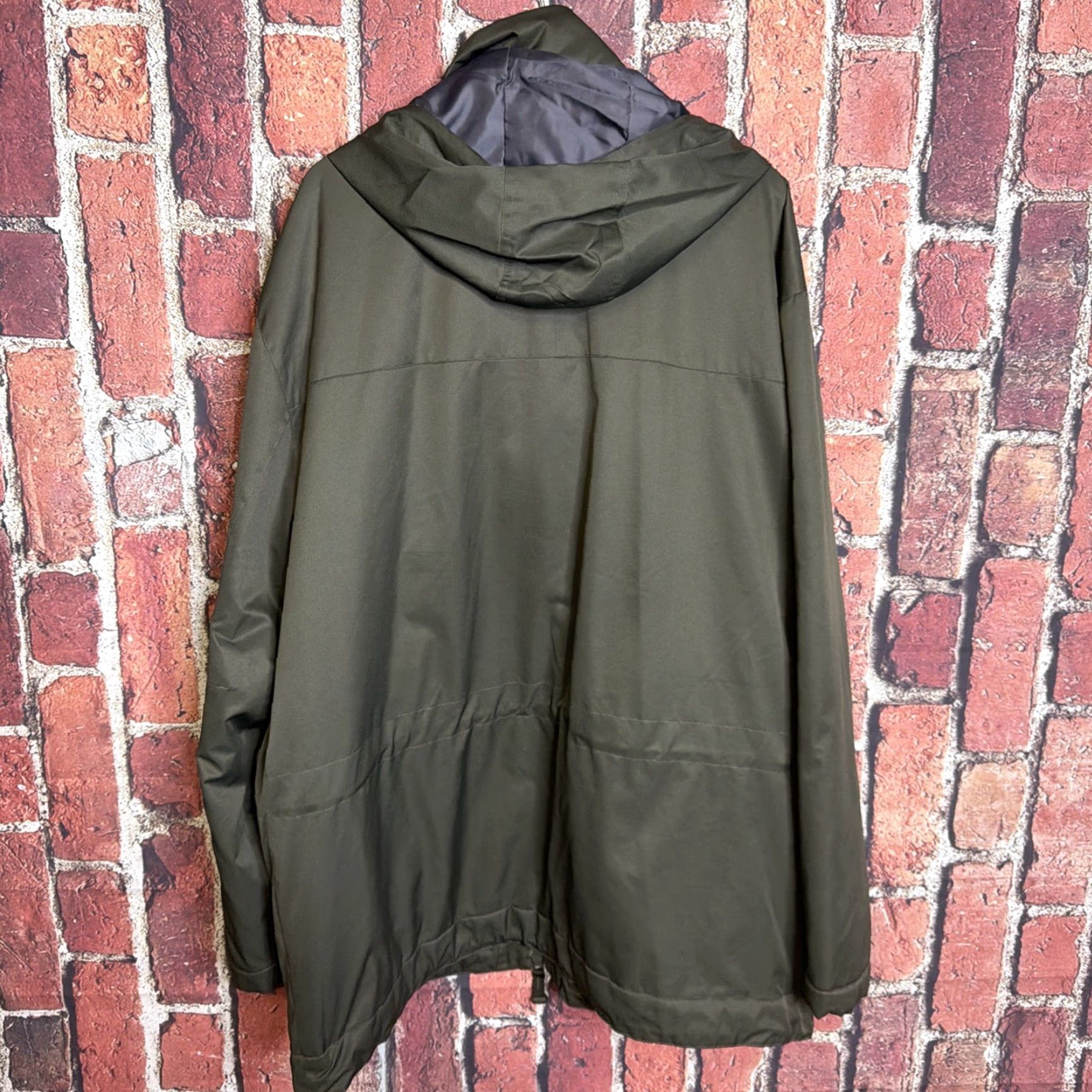 Gap VINTAGE Gap Coat Mens XL Green Hooded Full Zip Parka Jacket Size US XL / EU 56 / 4 - 3 Thumbnail