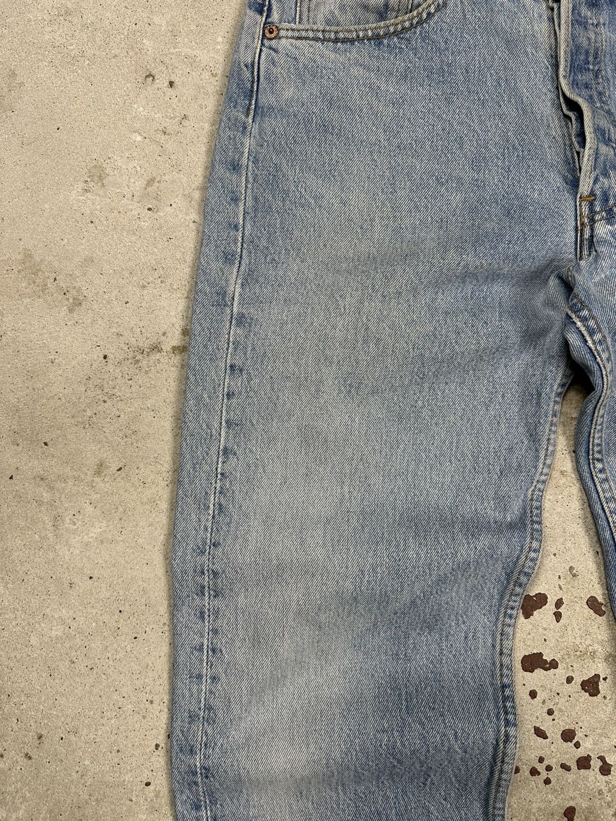 Levi's Vintage 1992 Levi’s 501 Blue Jeans Denim Pants 90s made usa Size US 30 / EU 46 - 8 Thumbnail