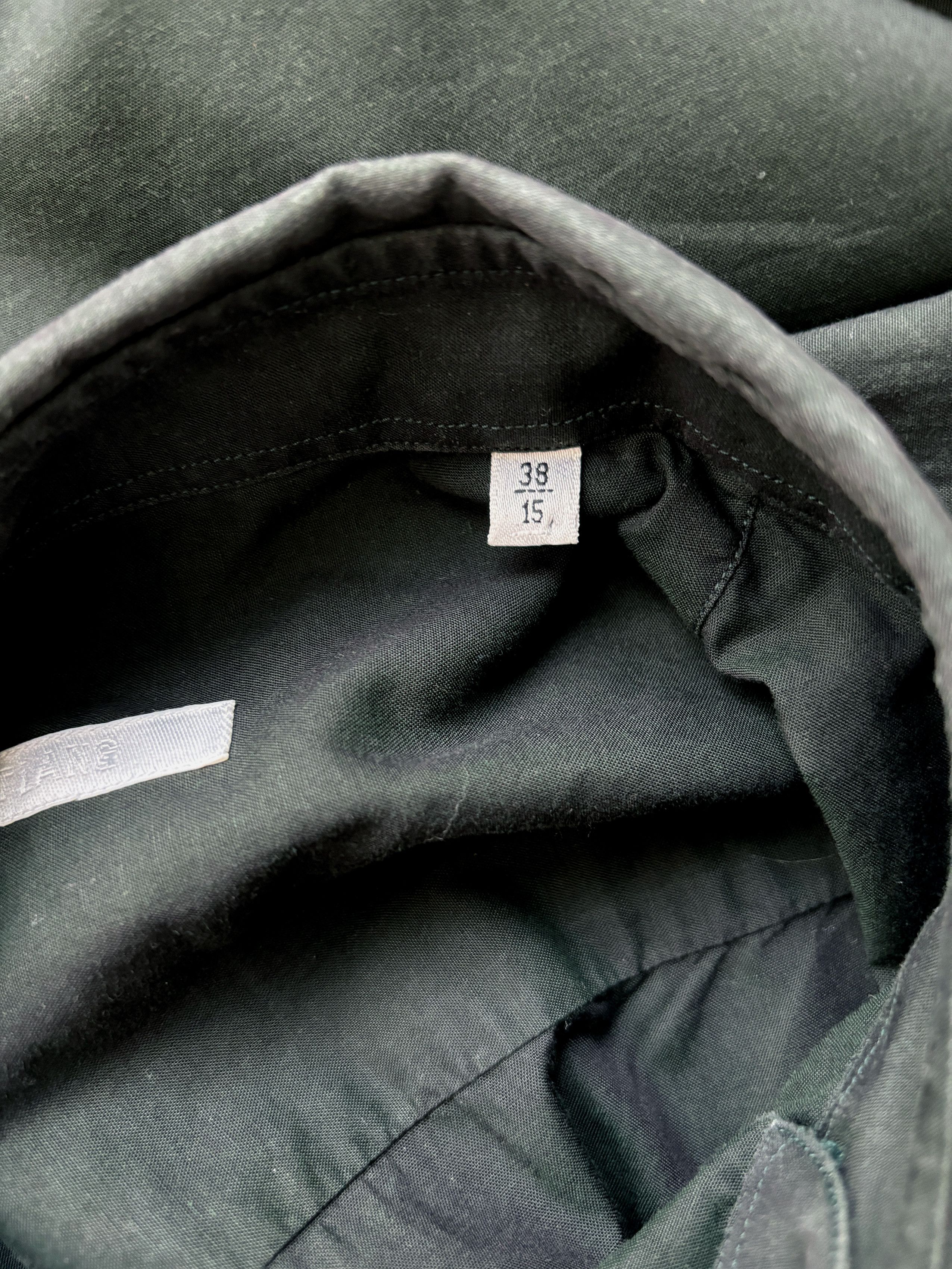 Helmut Lang ⚡️QUICK SALE⚡️Helmut Lang Dark Green Button Up Shirt Size US S / EU 44-46 / 1 - 4 Thumbnail