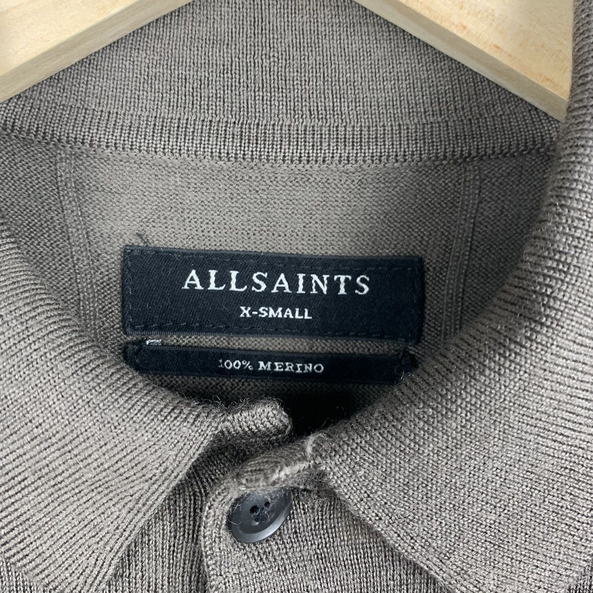 Allsaints Allsaints Mode Merino LS Polo Shirt Collared Size XS Buttons Size US XS / EU 42 / 0 - 5 Thumbnail
