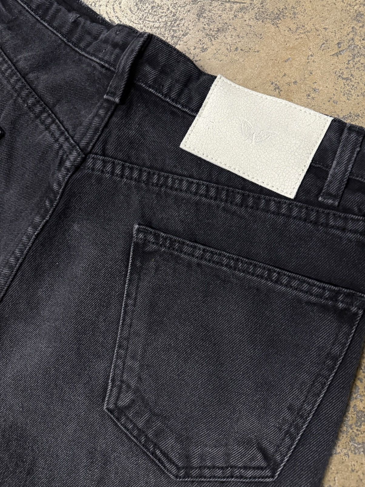 ALEXANDER DIGENOVA Alexander Digenova Duct Tape Straight Leg Jeans Size US 32 / EU 48 - 4 Thumbnail