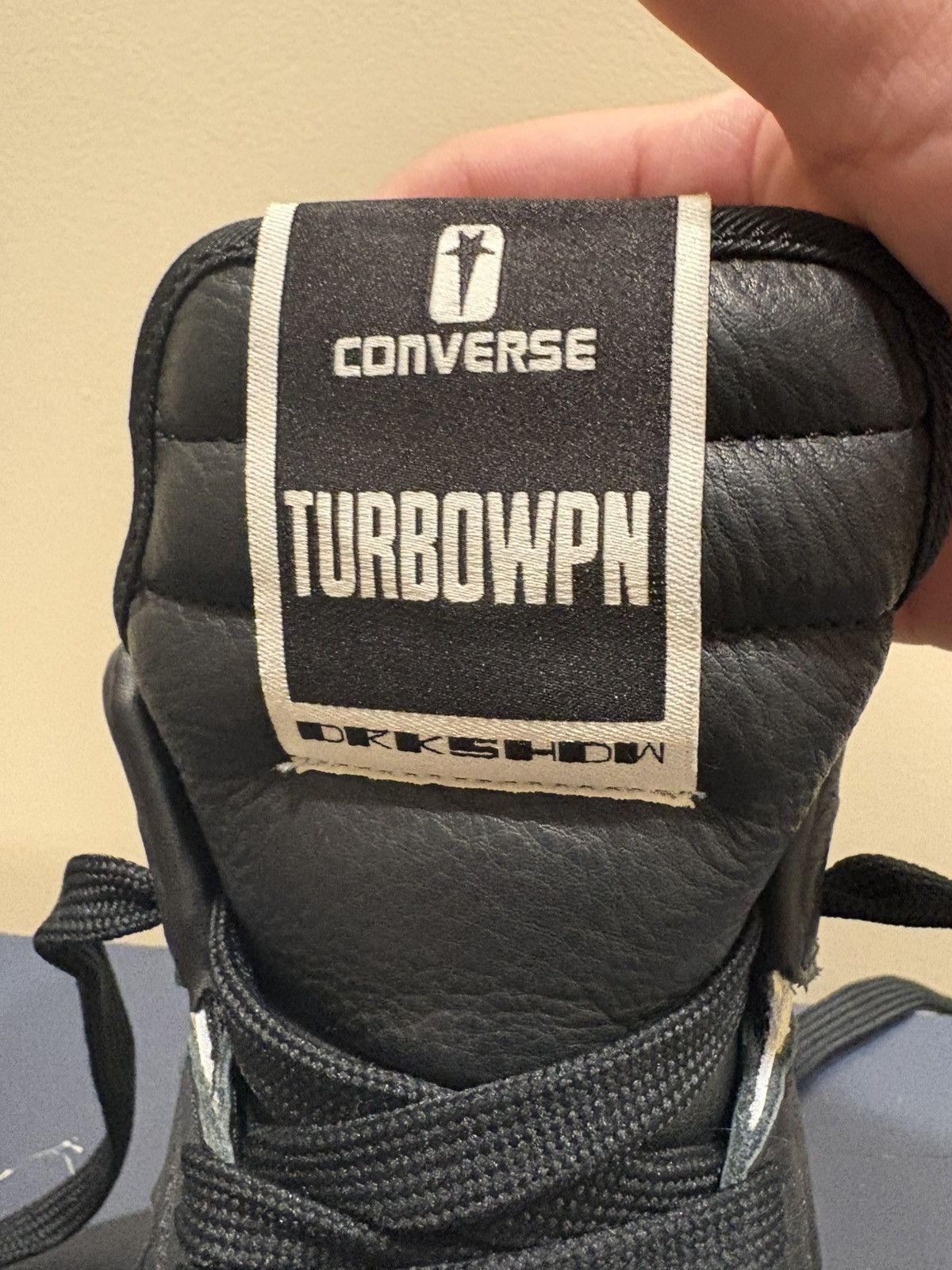 Converse × Rick Owens Drkshdw Rick Owens Drkshdw x Converse TURBOWPN High Top Size US 6.5 / EU 39-40 - 8 Thumbnail