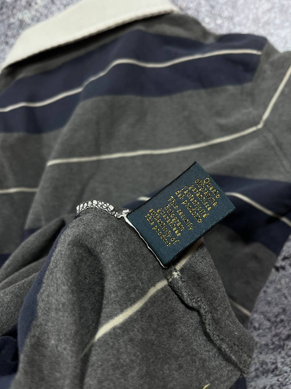 Vintage La Martina polo cashmere rugby long sleeve sweater