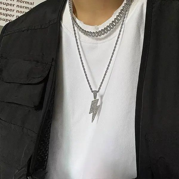 Japanese Brand Retro punk necklace Size ONE SIZE - 2 Thumbnail