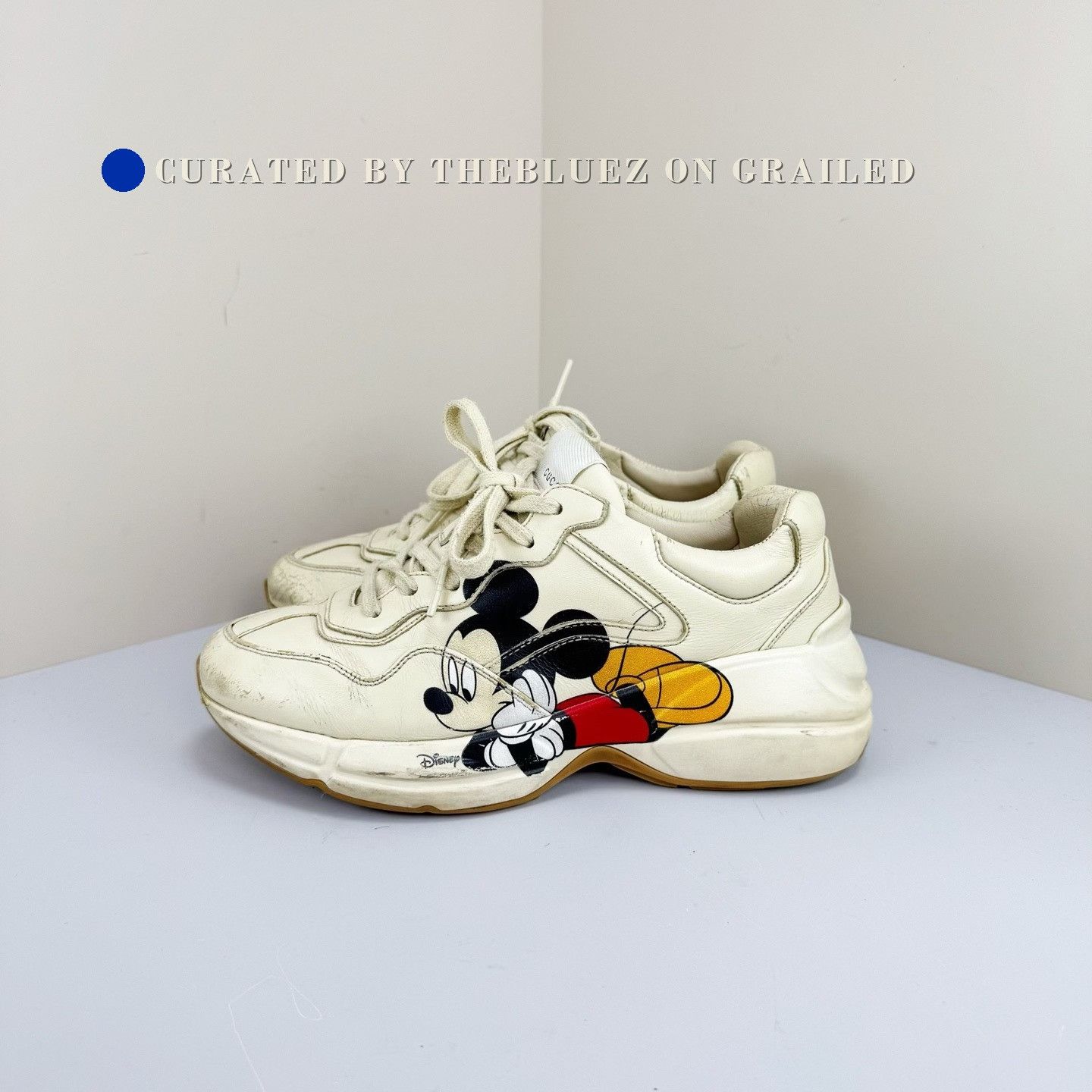 Gucci Gucci Disney Mickey Dad Shoes Size US 6.5 / IT 36.5 - 1 Thumbnail