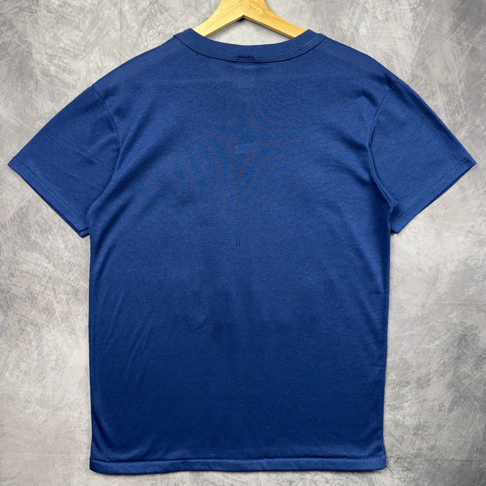 Vintage 80s Blue Indianapolis Colts Helmet Graphic Shirt Medium 4247 Size US M / EU 48-50 / 2 - 2 Thumbnail