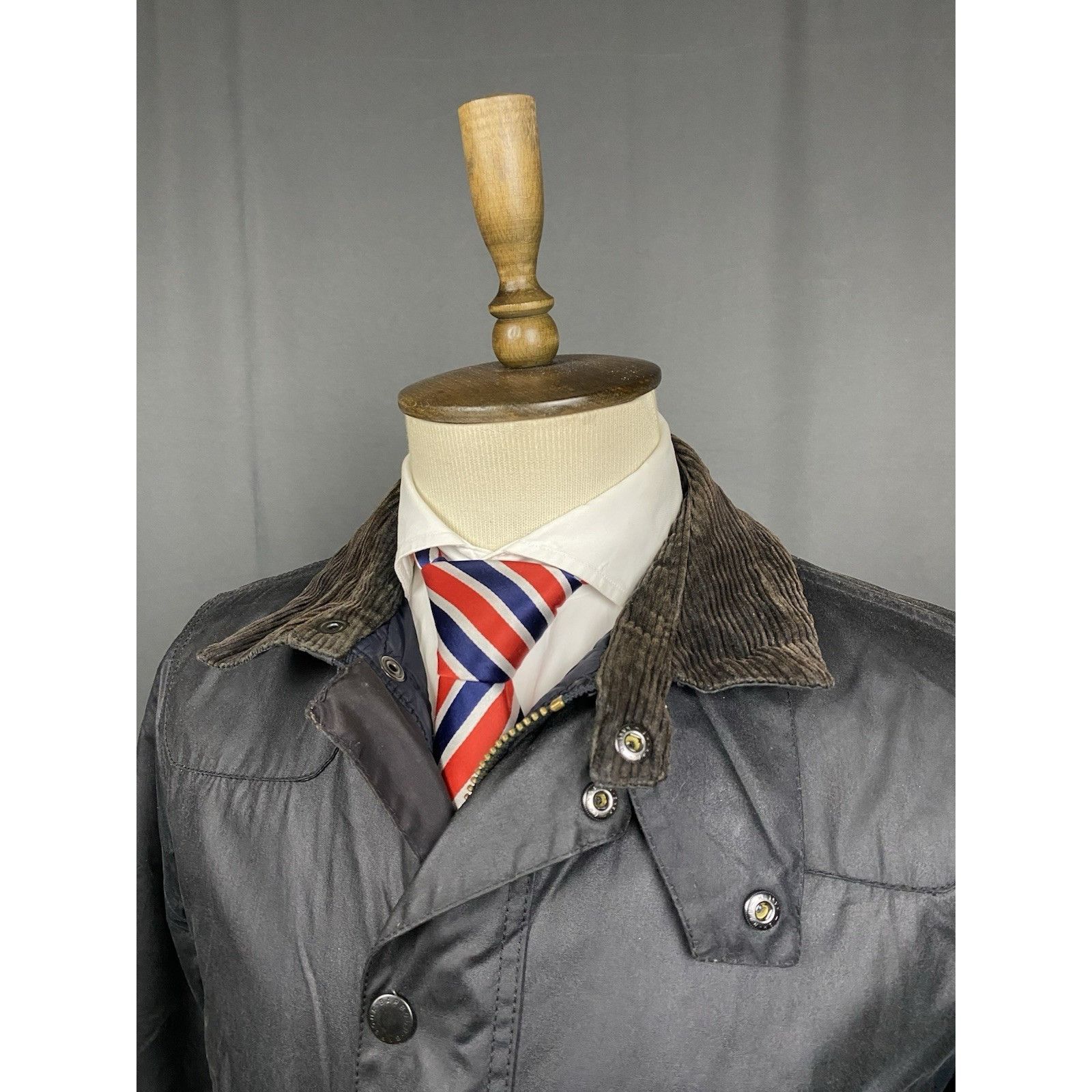 Barbour Barbour Reelin Men's Blue Multipocket Motorcycle Waxed Jacke Size US M / EU 48-50 / 2 - 6 Thumbnail