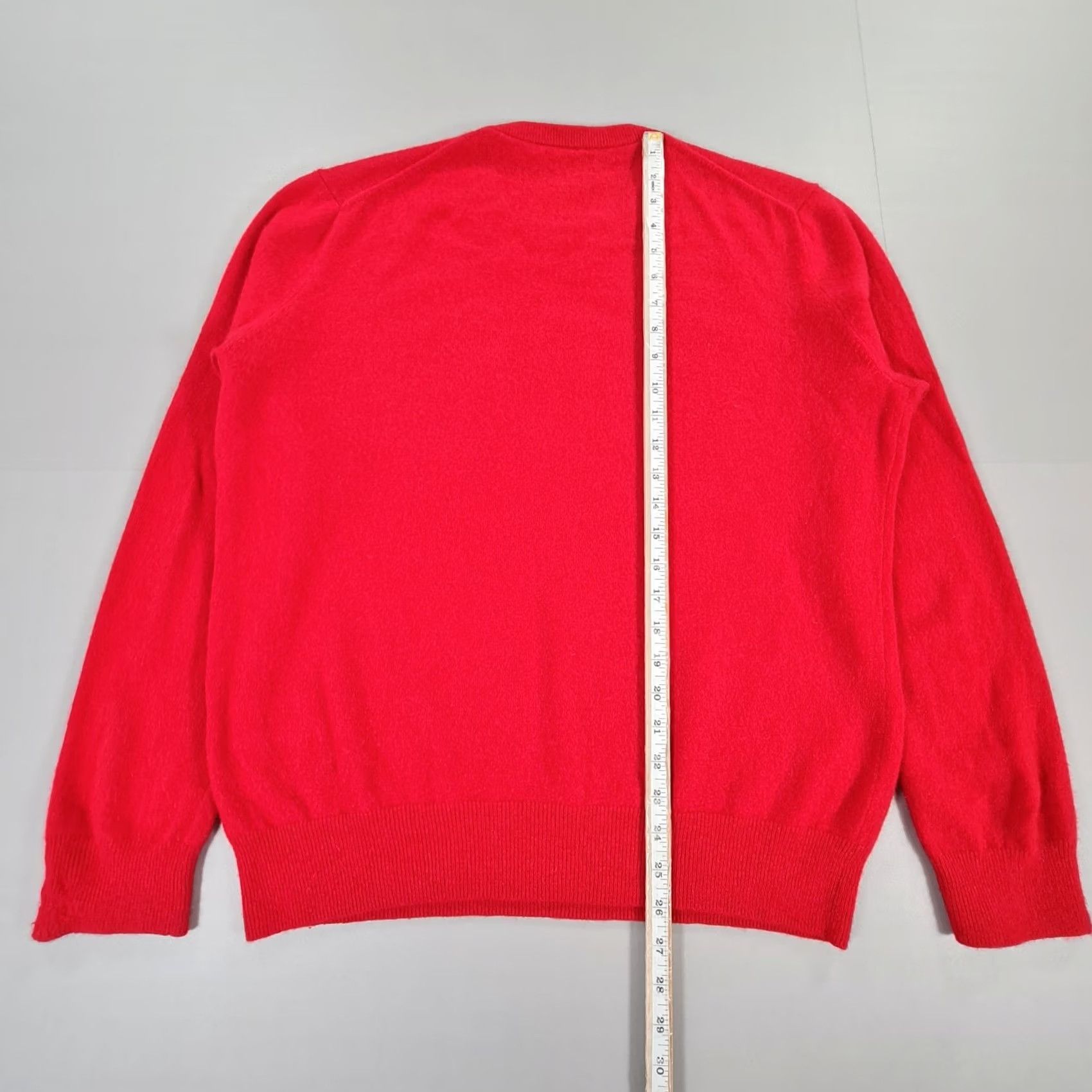 Polo Ralph Lauren Polo Ralph Lauren Mens Jumper Red Large 100% Cashmere Knit Pullover Size US L / EU 52-54 / 3 - 7 Thumbnail