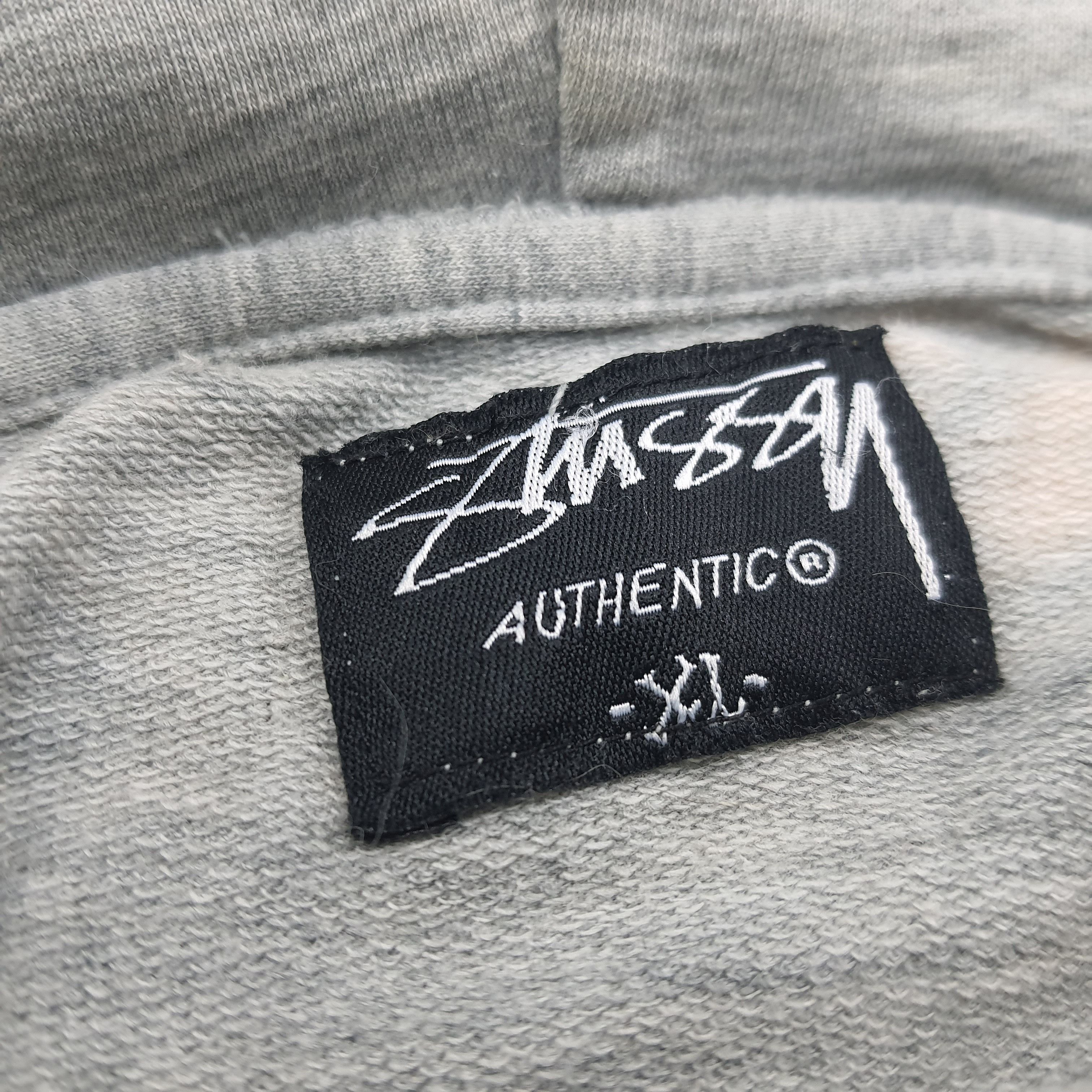 Stussy × Vintage Vintage Stussy Authentic Signature Logo Zipper Hoodie Size US M / EU 48-50 / 2 - 6 Thumbnail