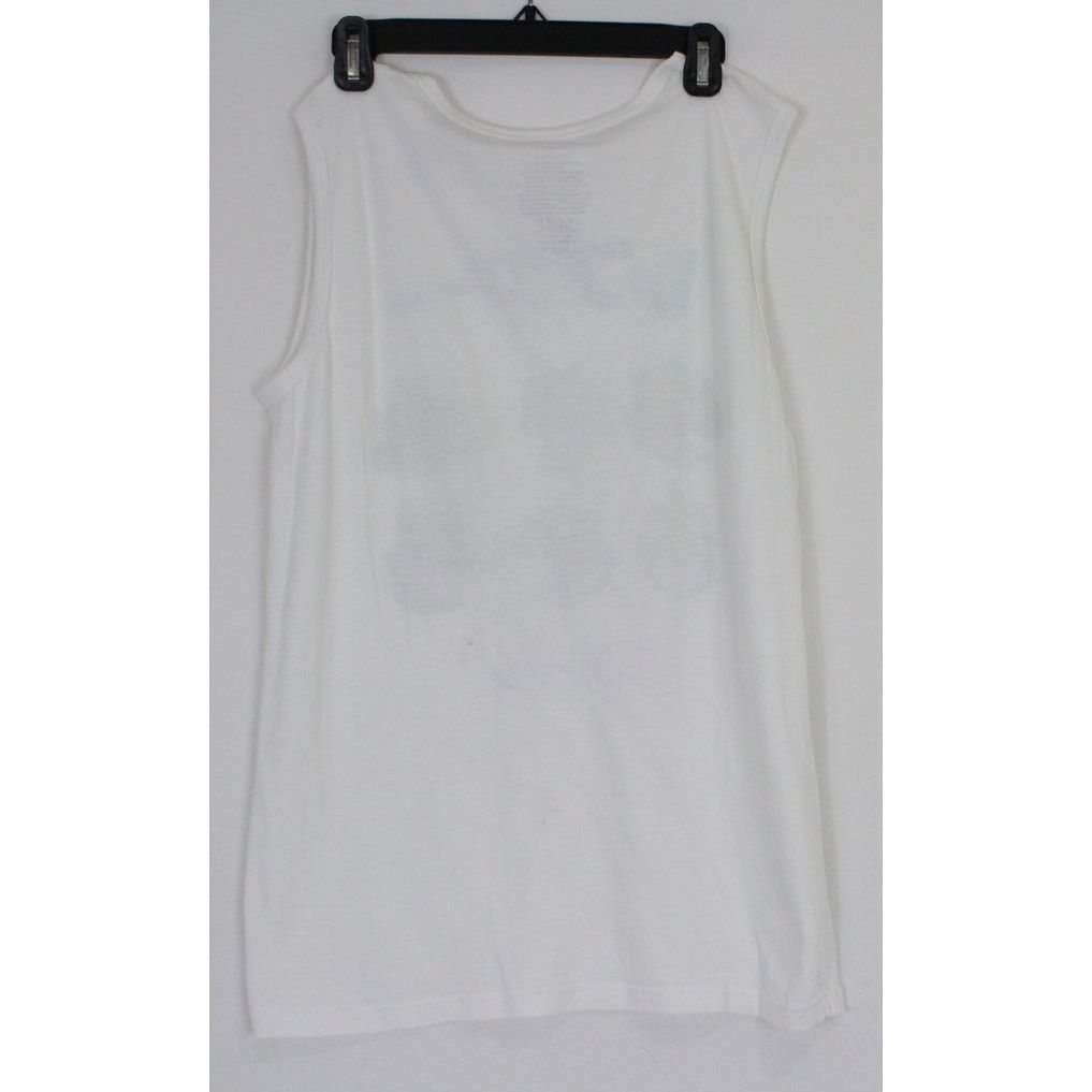 Nickelodeon NWT Rugrats Japanese Reptar White Tank Top Muscle Tee Mens M Size US M / EU 48-50 / 2 - 4 Thumbnail