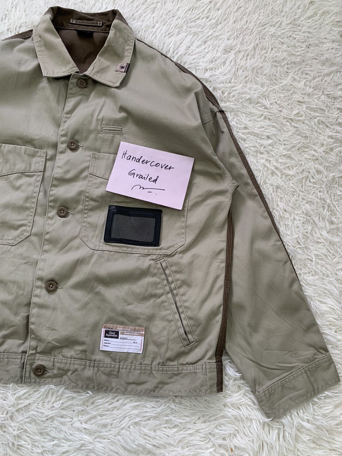 Maison MIHARA YASUHIRO Good Inspiration by Miharayasuhiro Worker Tech Jacket Size US XL / EU 56 / 4 - 4 Thumbnail