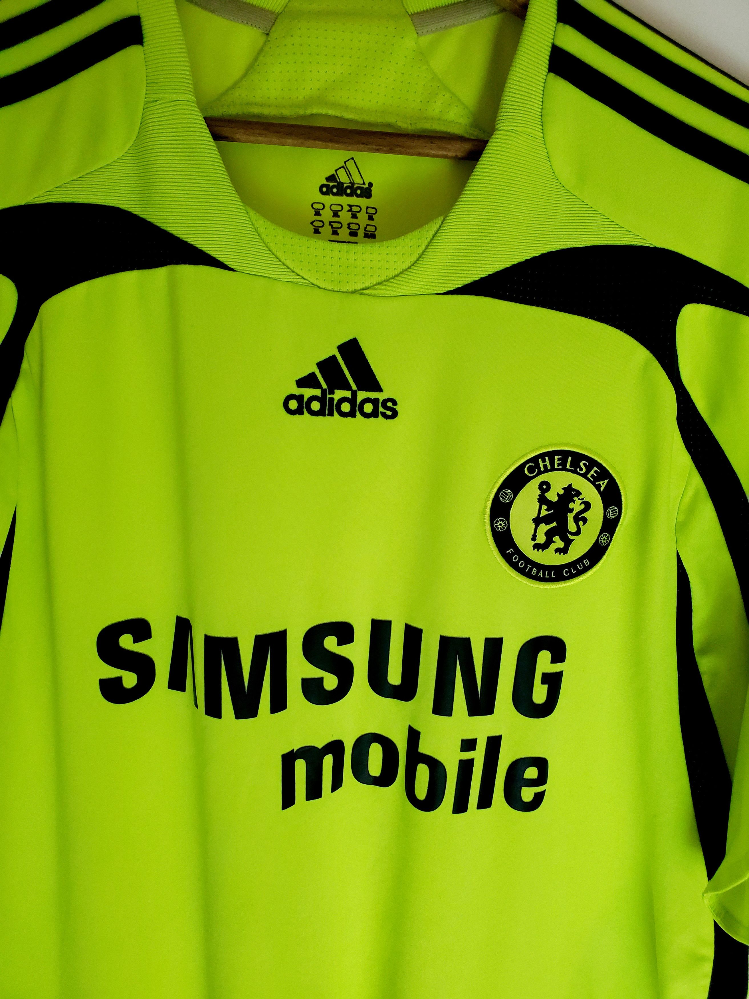 Adidas CHELSEA 2007 2008 AWAY SHIRT ADIDAS Perfect condition XL Size US XL / EU 56 / 4 - 2 Thumbnail