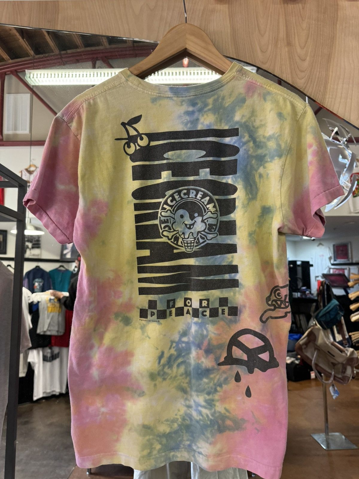 Icecream Tie Dye BBC Ice Cream Shirt Size US M / EU 48-50 / 2 - 2 Thumbnail