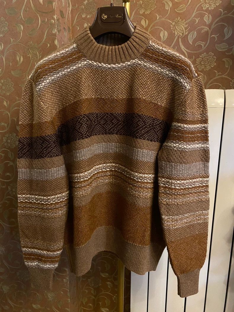Loro Piana LORO PIANA A thick sheep sweater Size US M / EU 48-50 / 2 - 1 Thumbnail