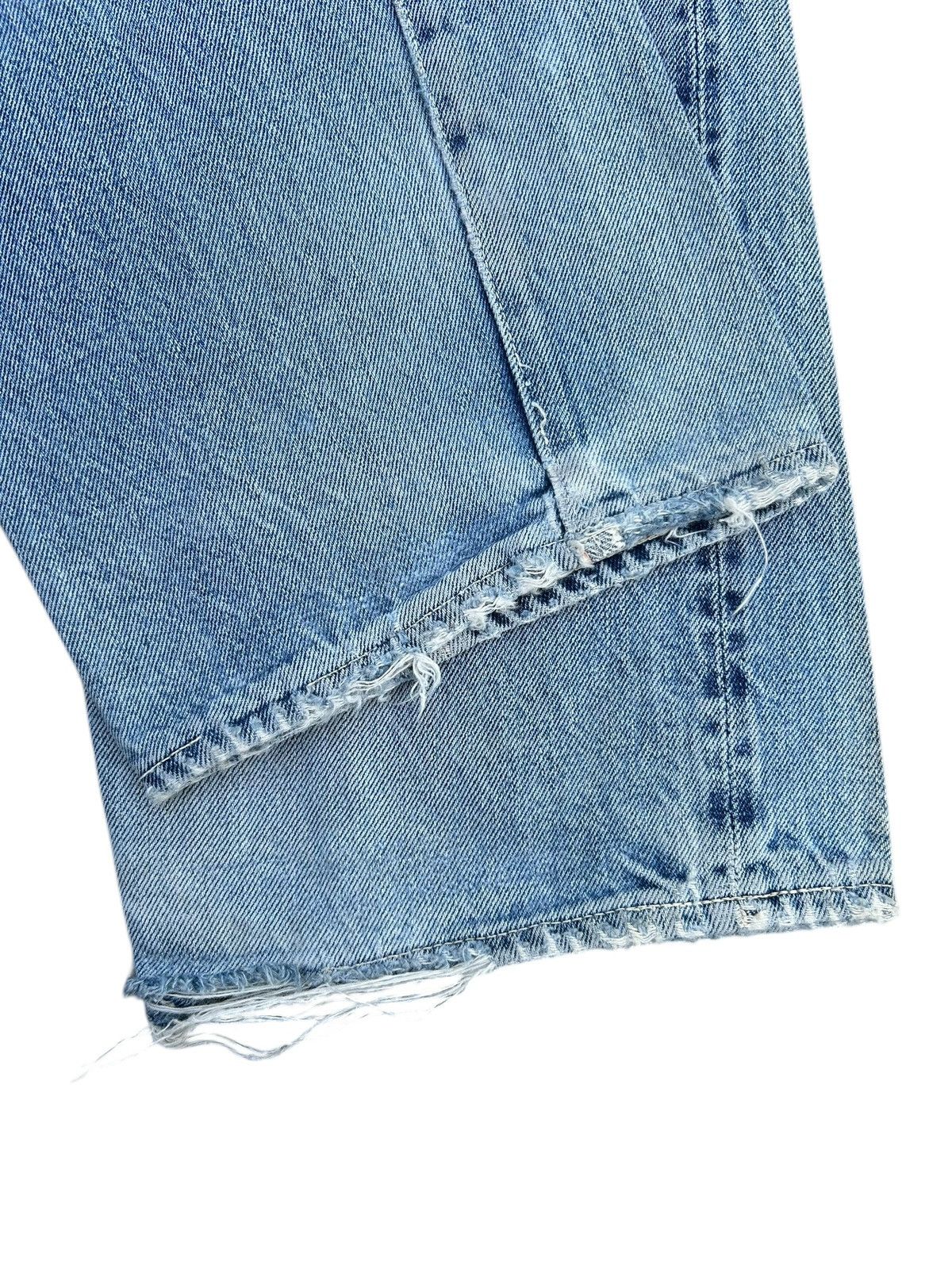 Kapital Thrashed Vintage Levis Big E Selvedge Denim Jeans Size US 34 / EU 50 - 14 Thumbnail