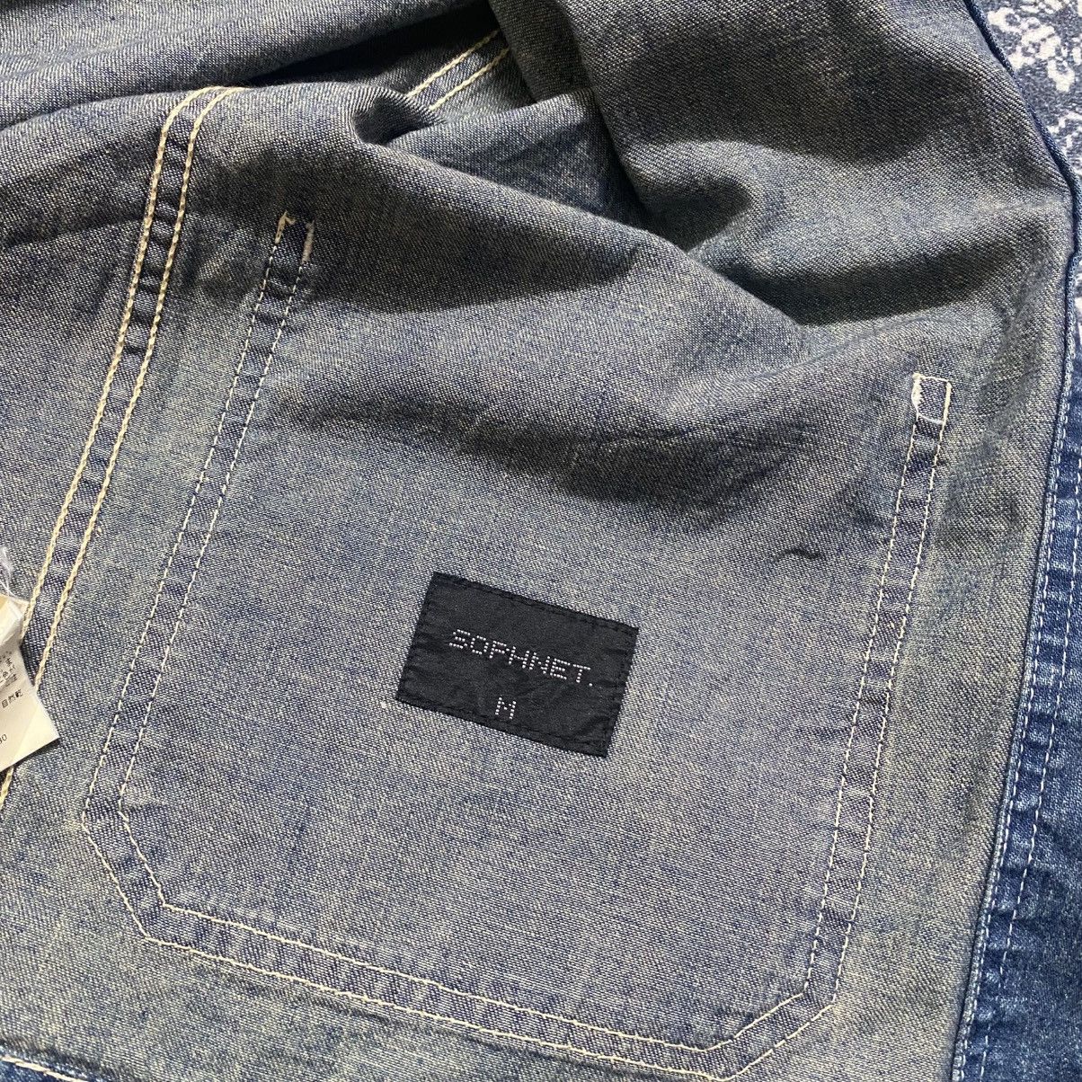 Sophnet. Sophnet US Navy Shawl Collar Denim Jacket Size US M / EU 48-50 / 2 - 17 Thumbnail
