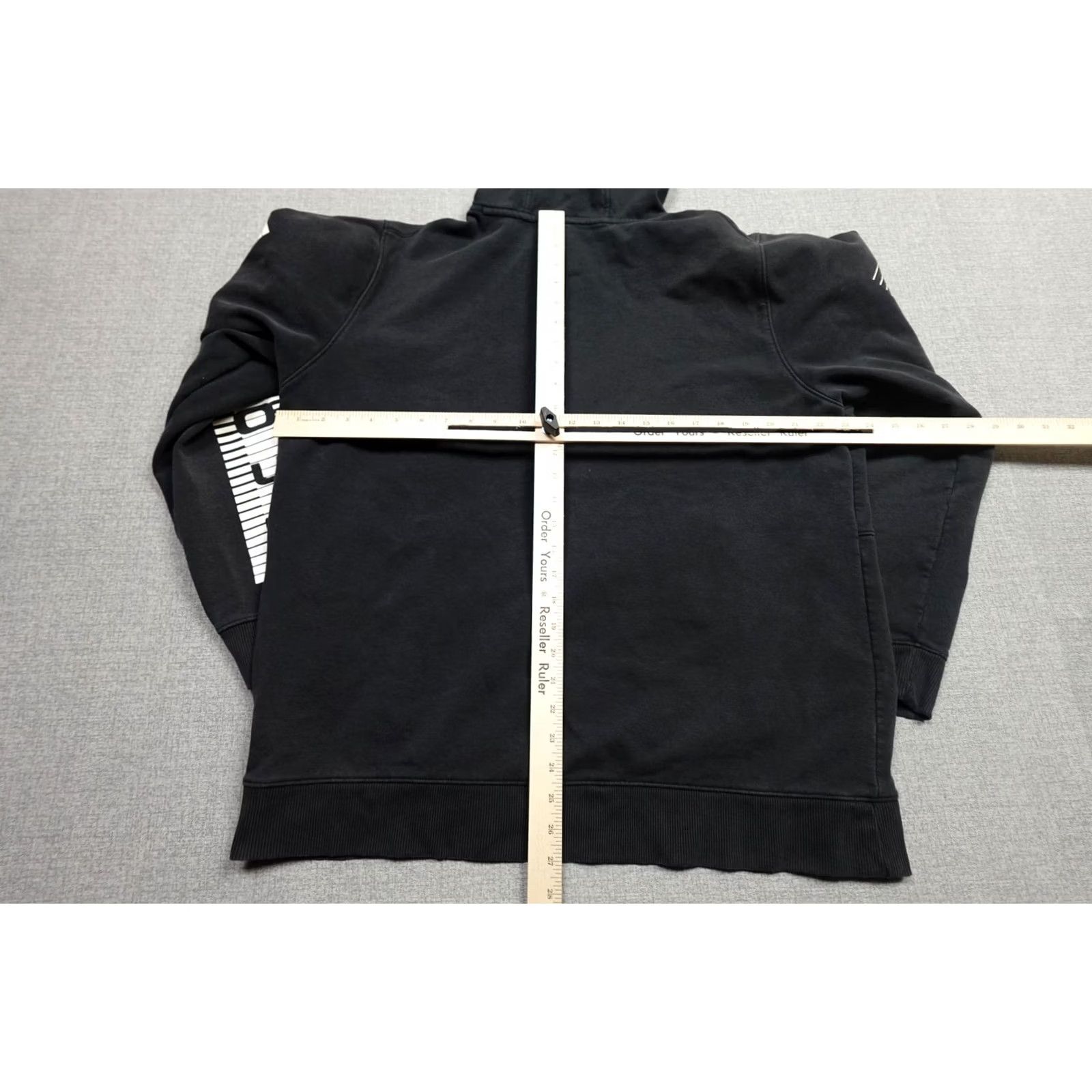 Under Armour Under Armour ColdGear Hoodie Mens XL Black Fleece Pullover Graphic Sleeve Logo Size US XL / EU 56 / 4 - 5 Thumbnail