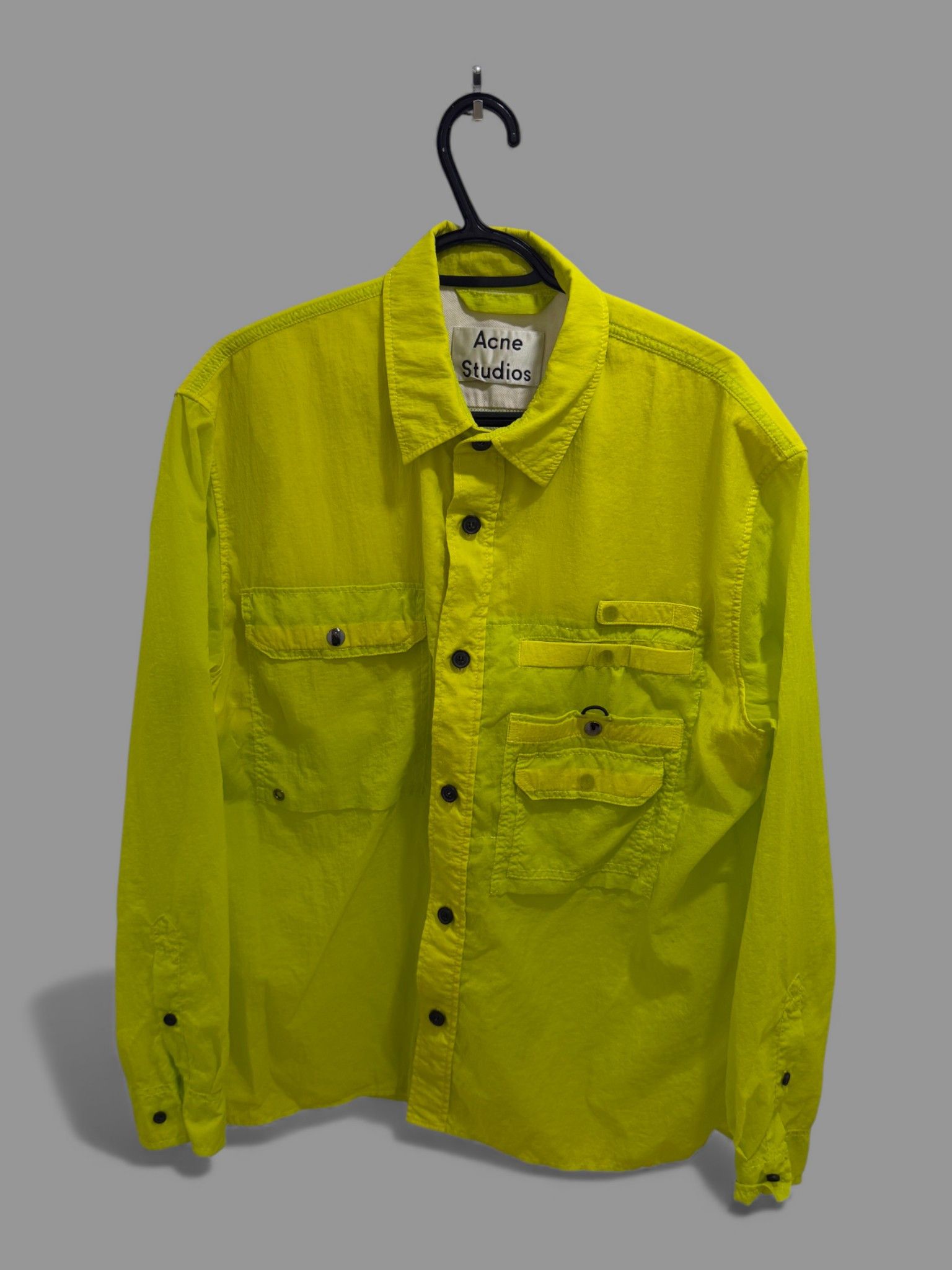 Acne Studios Acne Studios Cotton Twill Overshirt Size US M / EU 48-50 / 2 - 1 Thumbnail