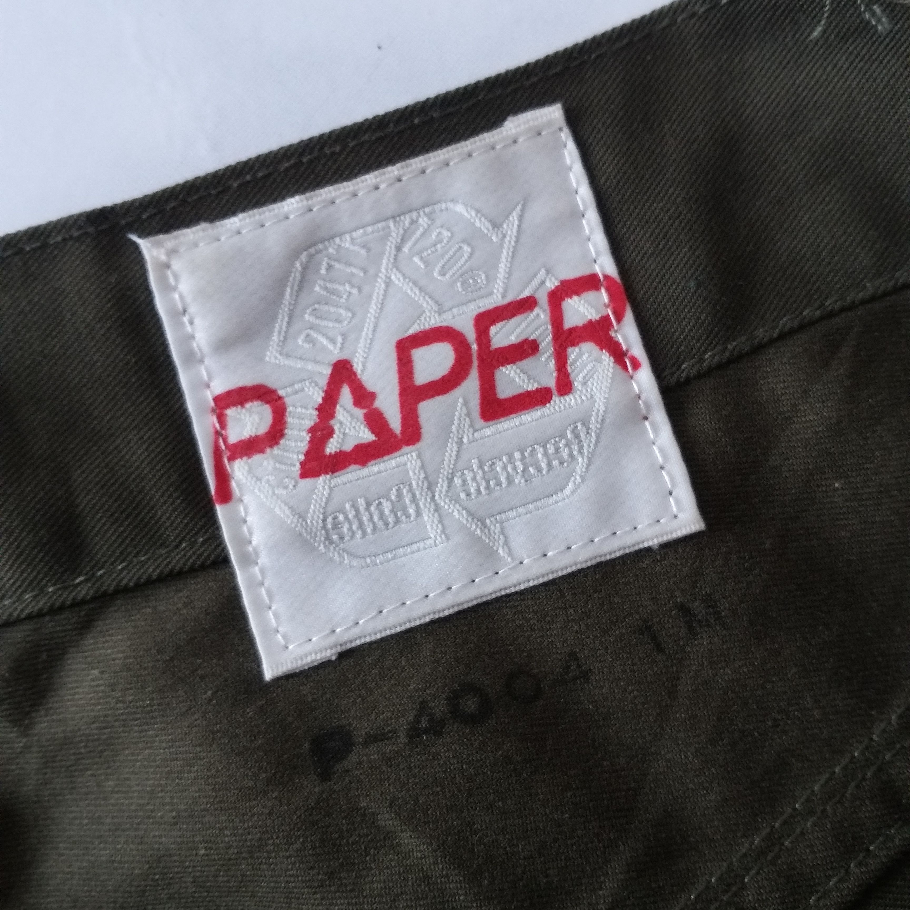20471120 Paper Recycle Collection Reconstructed Pants Size US 32 / EU 48 - 8 Thumbnail
