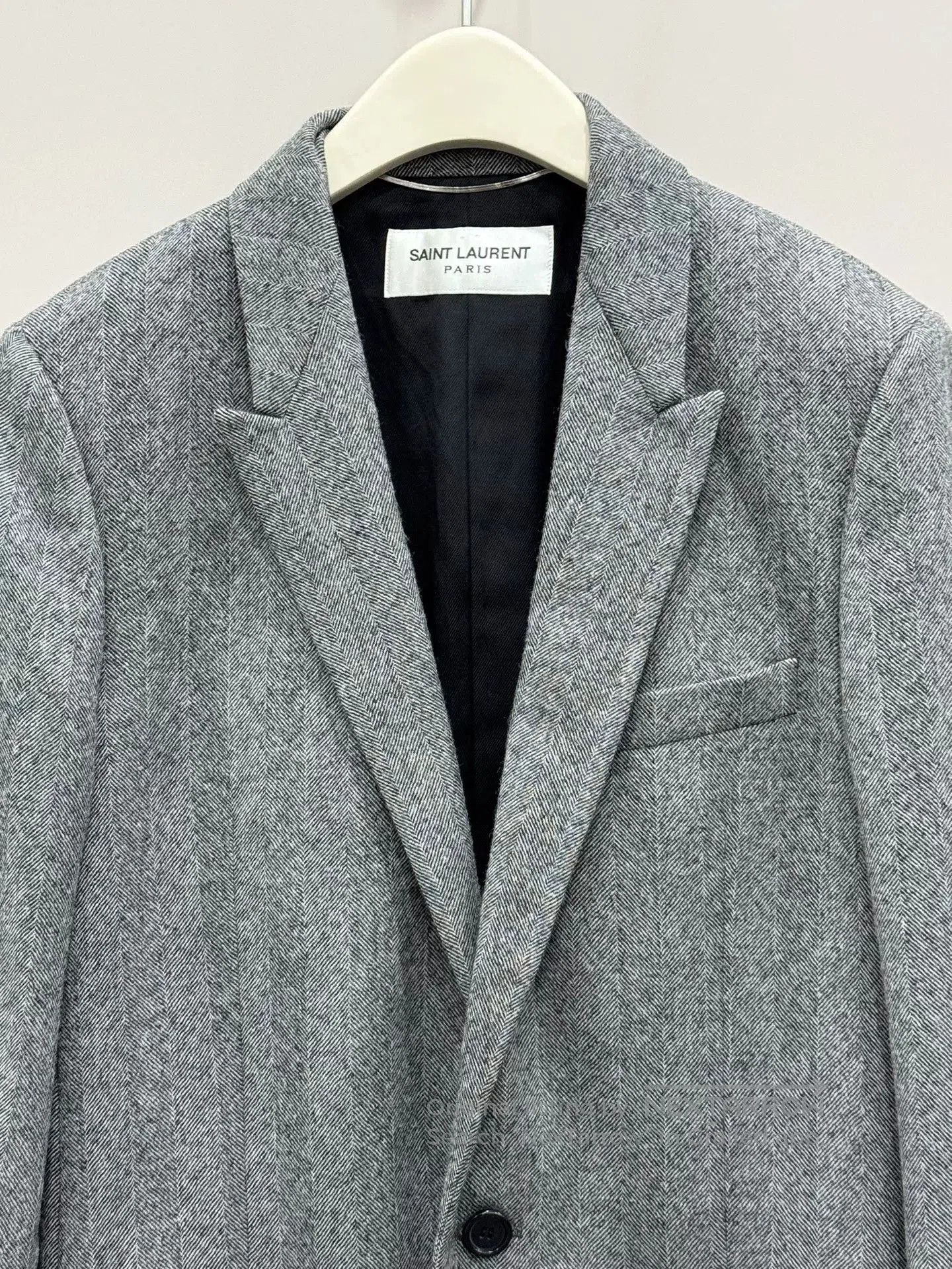 Saint Laurent Paris Saint Laurent Wool Blazer Size 46 Second Hand. Size US M / EU 48-50 / 2 - 3 Thumbnail