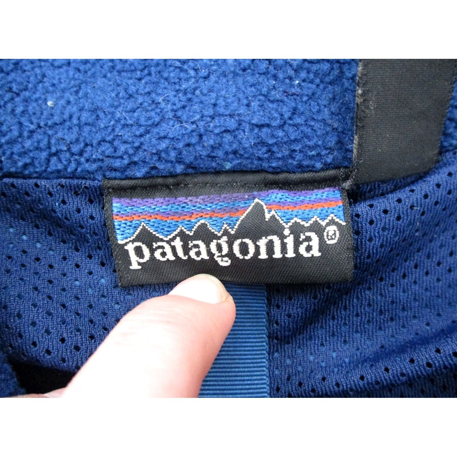 Patagonia VINTAGE Patagonia Jacket Mens L Blue Nylon Colourblock Retro Hiking Camping 83131 Size US L / EU 52-54 / 3 - 7 Thumbnail