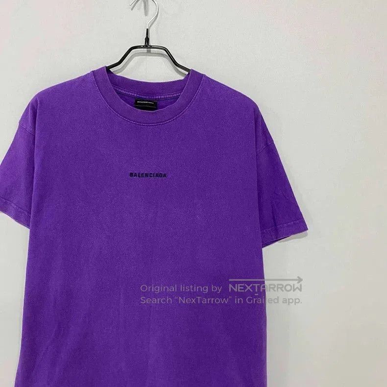 Balenciaga Balenciaga Logo Embroidered Short Sleeve. Size US M / EU 48-50 / 2 - 2 Thumbnail