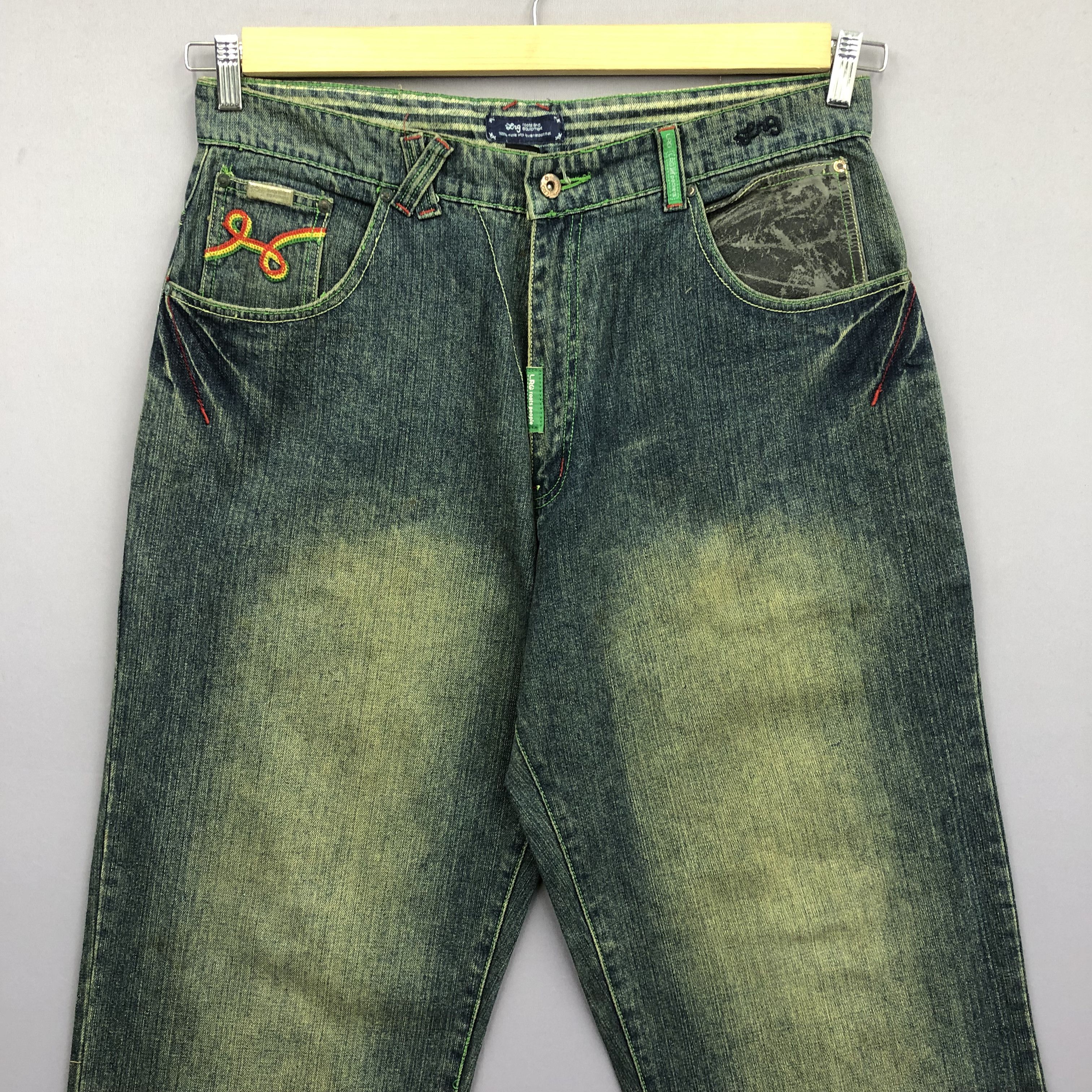 LRG Vintage Y2K LRG Skate Baggy Jeans Faded Loose Denim Pants Size US 36 / EU 52 - 4 Thumbnail
