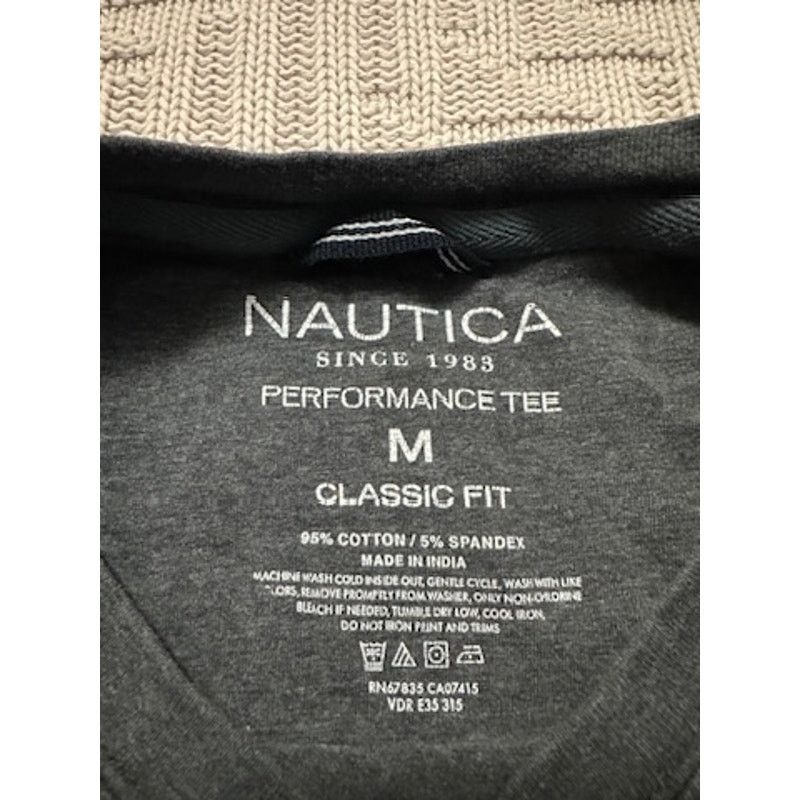 Nautica Nautica charcoal gray long sleeve tee size M Size US M / EU 48-50 / 2 - 4 Thumbnail