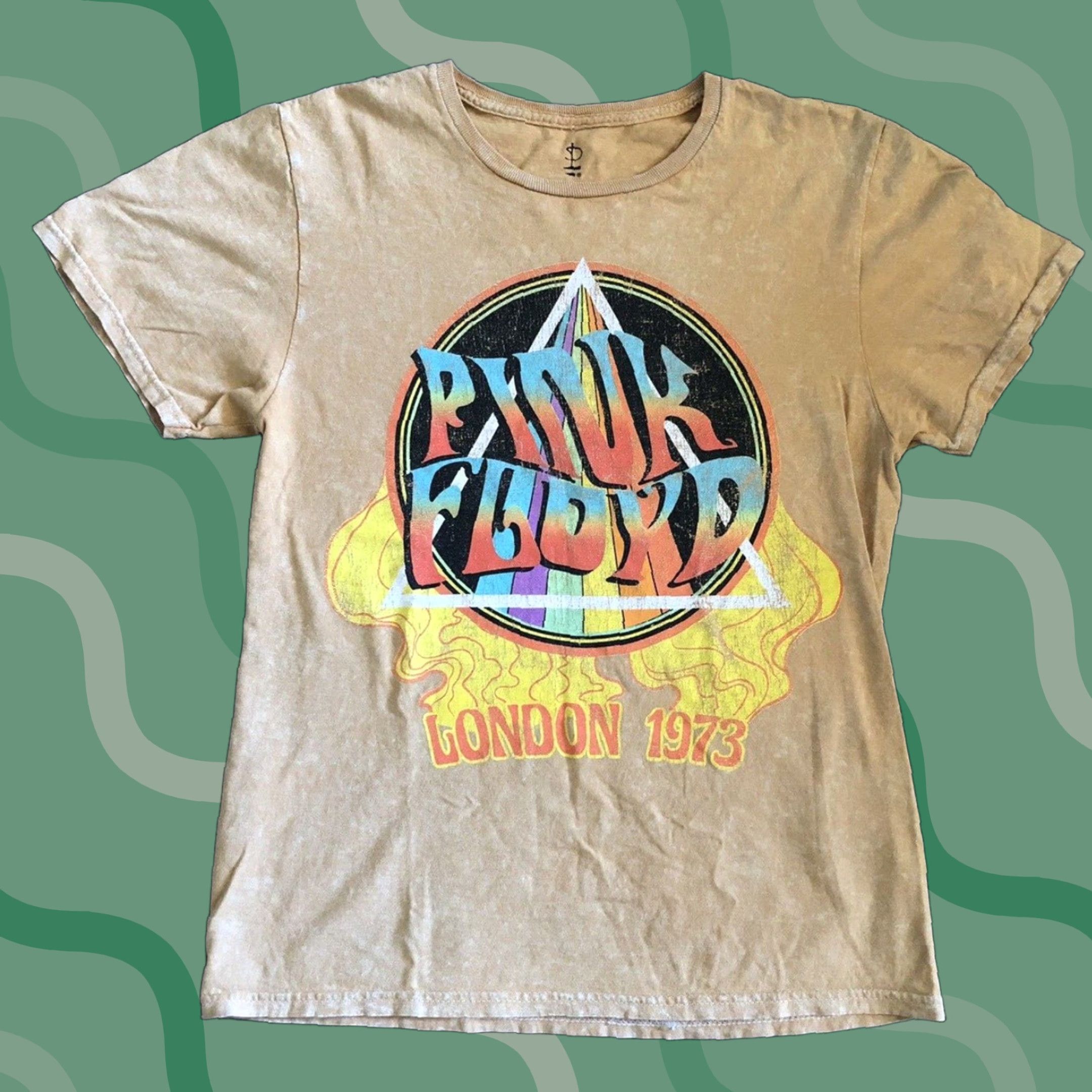 Vintage VINTAGE Pink Floyd London 1973 T Shirt XS Men Orange 70s Music Hippie Hipster London Shirt Size US XS / EU 42 / 0 - 1 Thumbnail