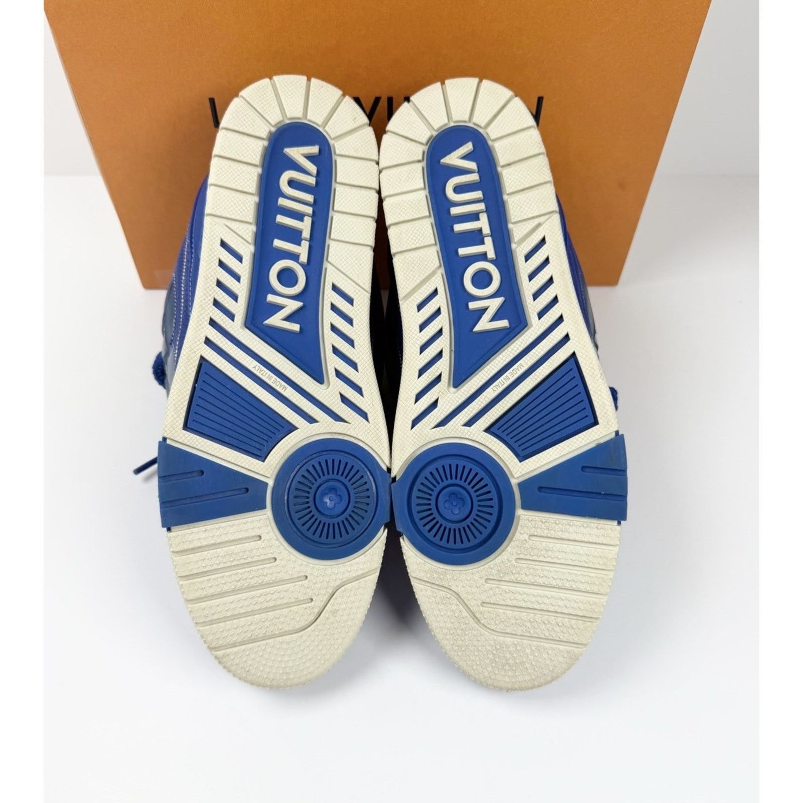 Louis Vuitton Size 9.5LV/10.5US - Louis Vuitton Skate Leather Sneakers Size US 10.5 / EU 43-44 - 7 Thumbnail