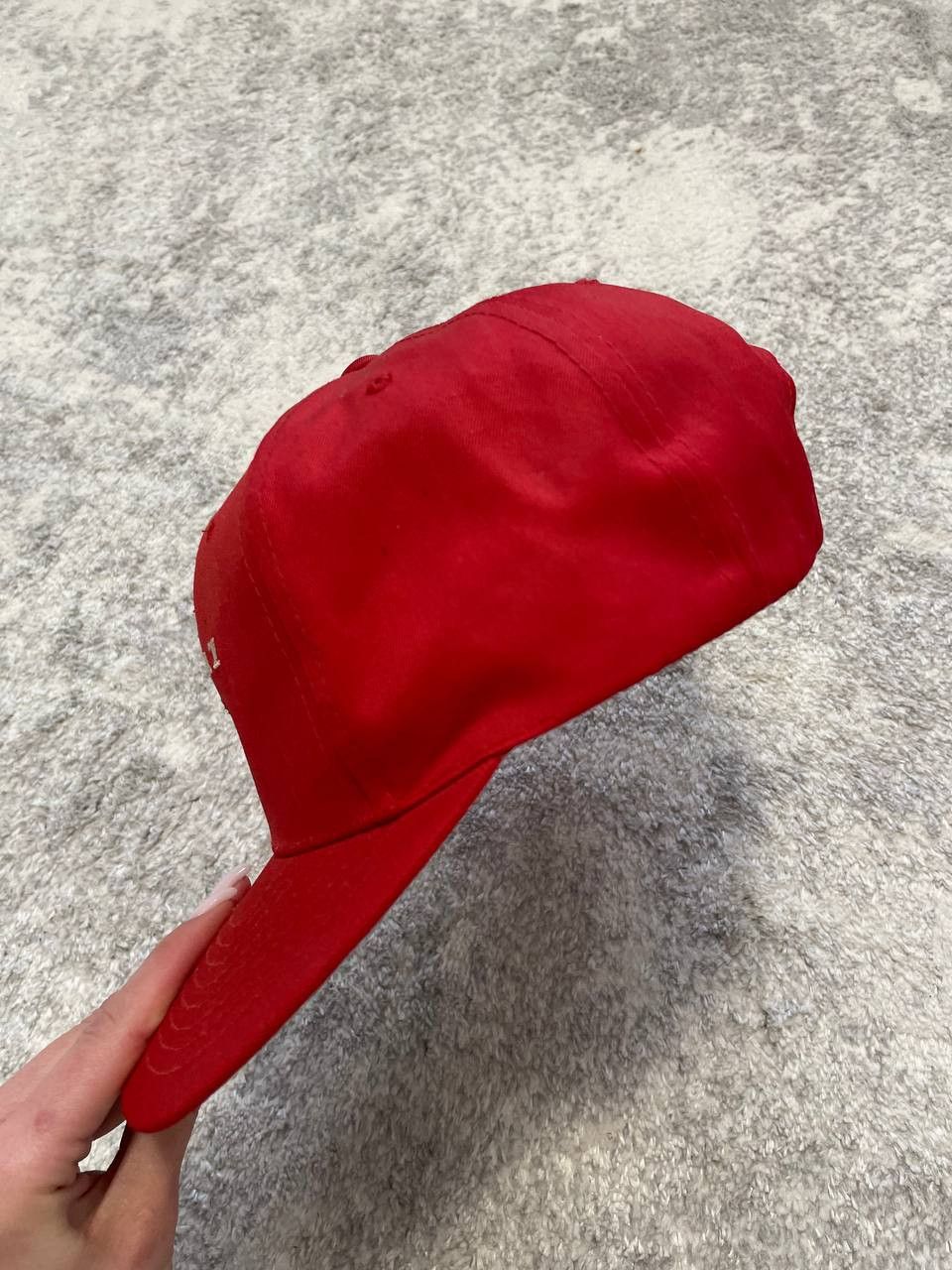 Formula 1 Vintage Ferrari Formula 1 Shell Promo Snapback Cap Hat Red Size ONE SIZE - 6 Thumbnail