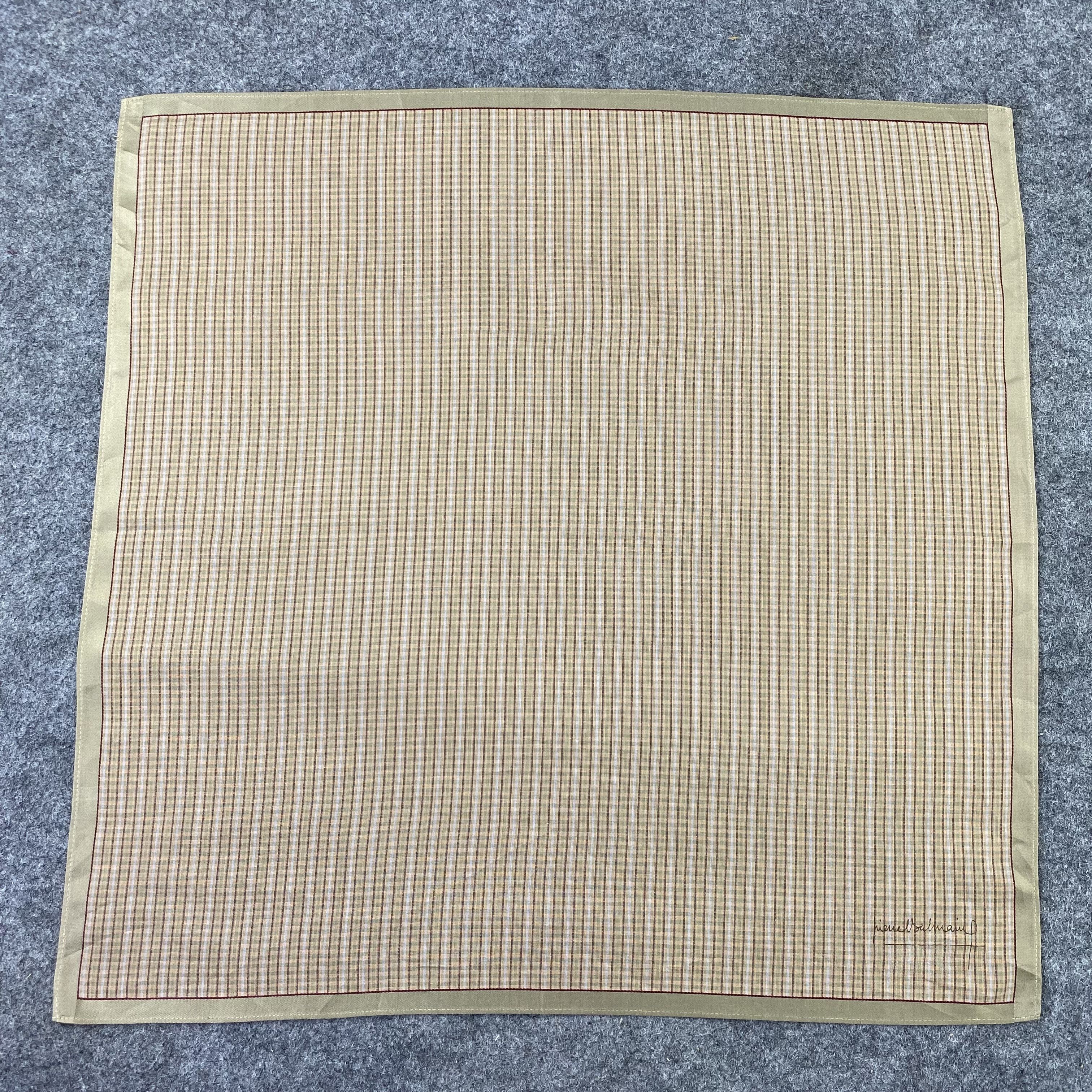 Pierre Balmain Pierre Balmain Handkerchief / Bandana / Neckerchief-B633 Size ONE SIZE - 3 Thumbnail