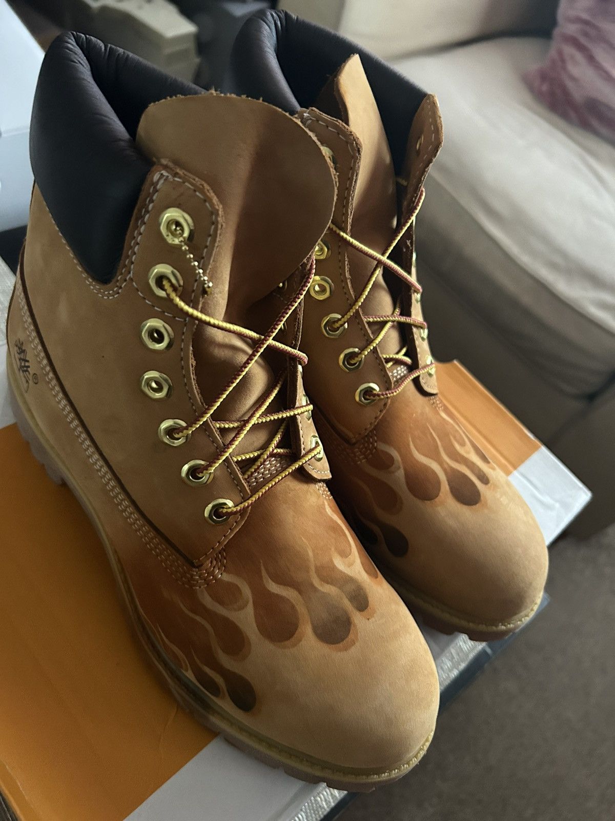 Timberland x Loso Wav 6" Premium Waterproof Boot Flame Wheat Size US 8.5 / EU 41-42 - 3 Thumbnail