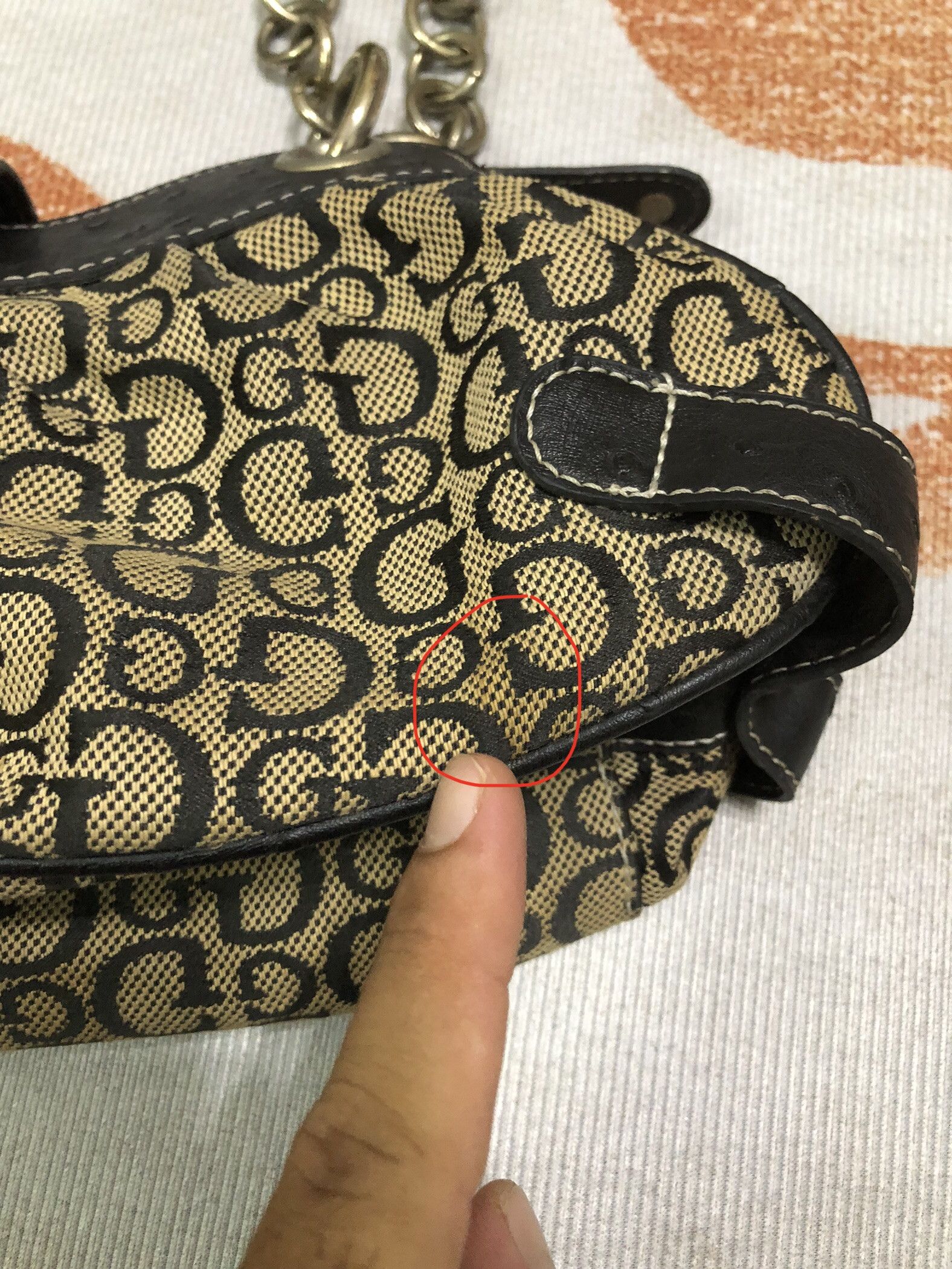 Y2K leather vintage bag hand shoulder 【公式通販】