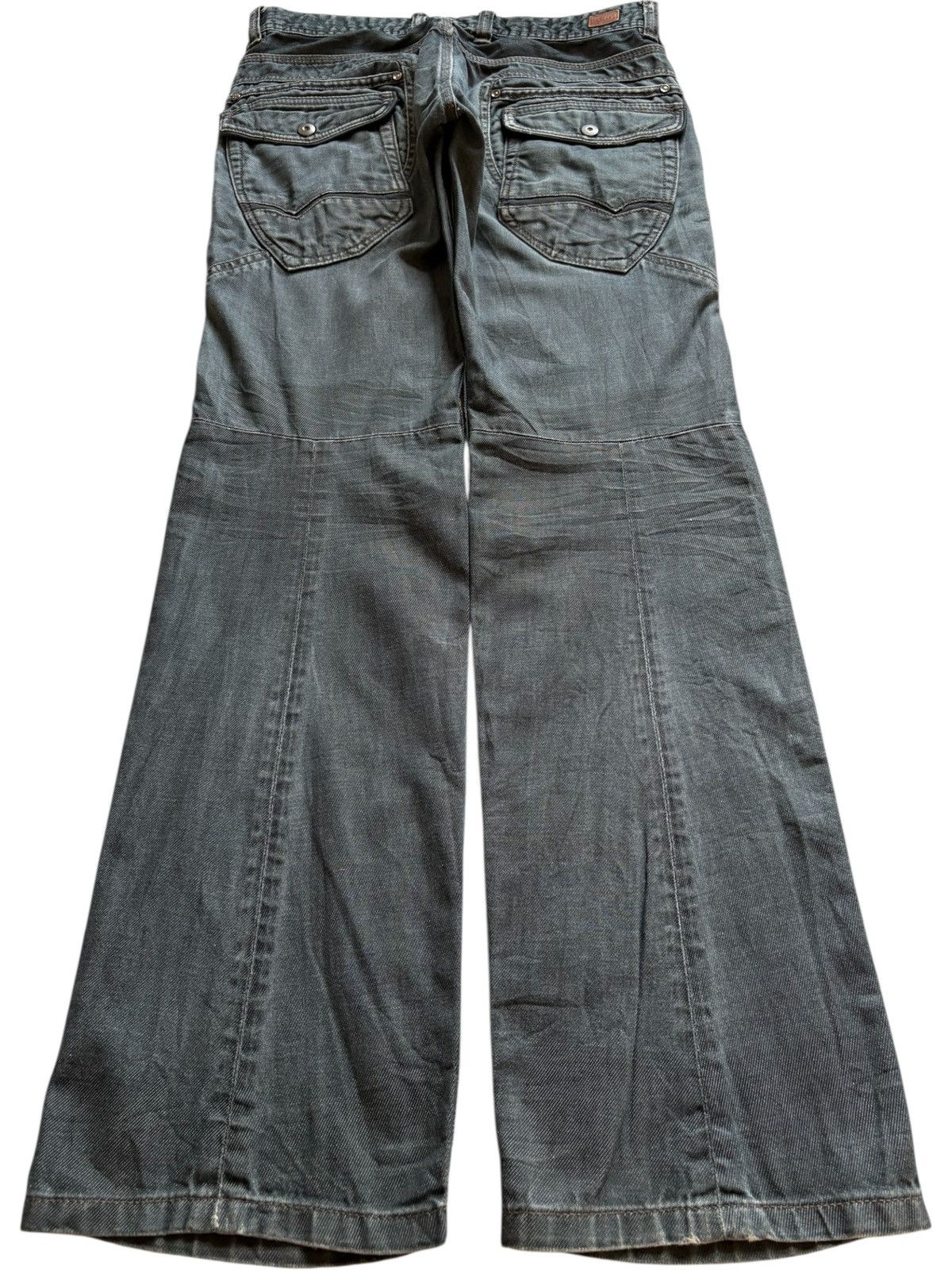 Japanese Brand Vintage NCFM Bush Pant Bootcut Flare Jeans Size US 31 - 2 Thumbnail