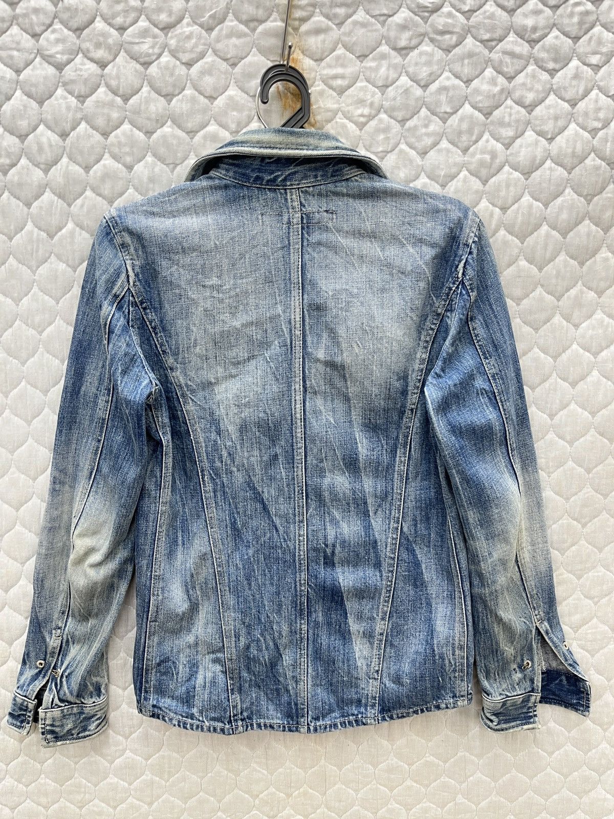 Schlussel 🔥🔥🔥STEALS SCHLUSSEL DENIM JACKET Size US S / EU 44-46 / 1 - 4 Thumbnail